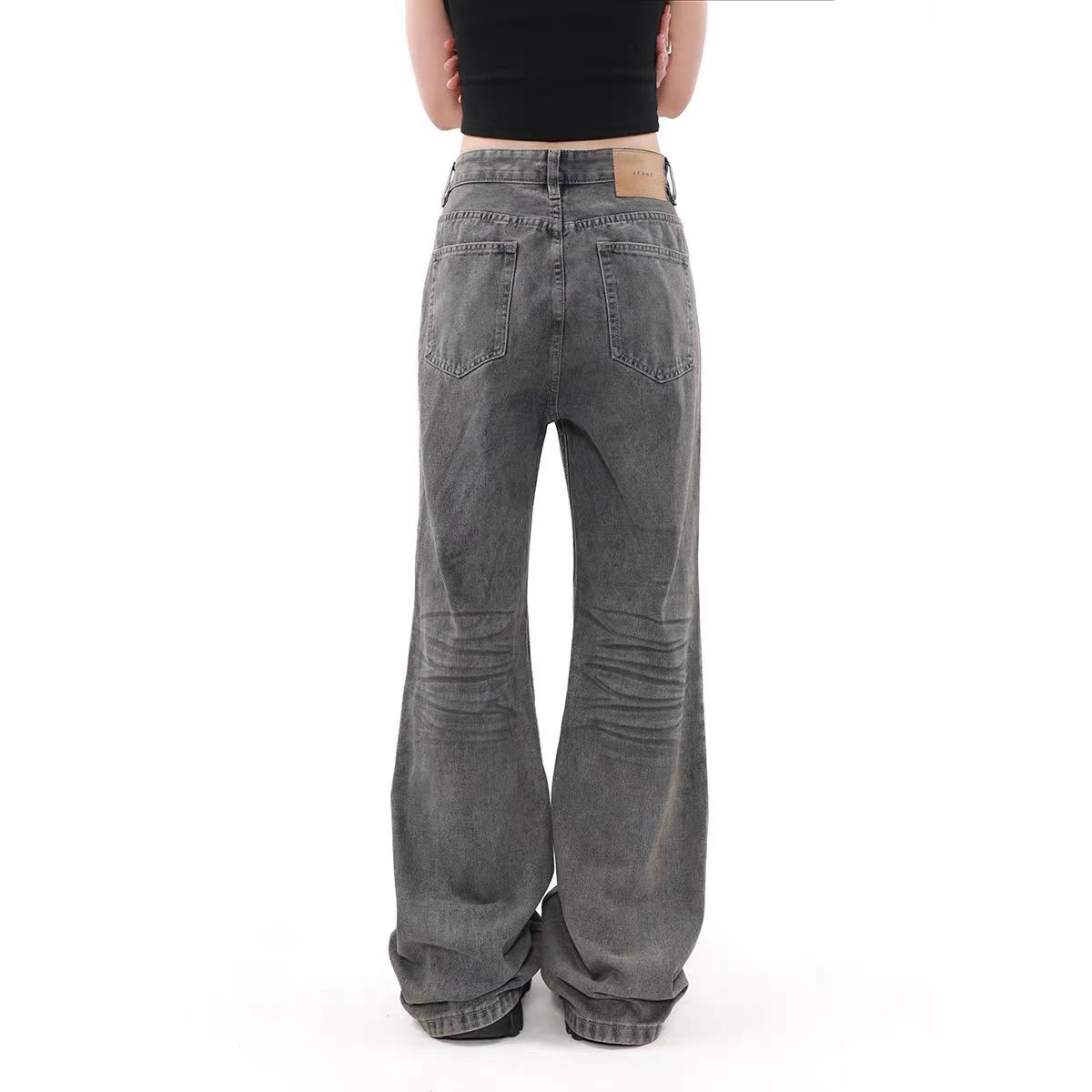 Japanese Brand × Jean Vintage high street washed straight leg jeans Size US 32 / EU 48 - 2 Thumbnail