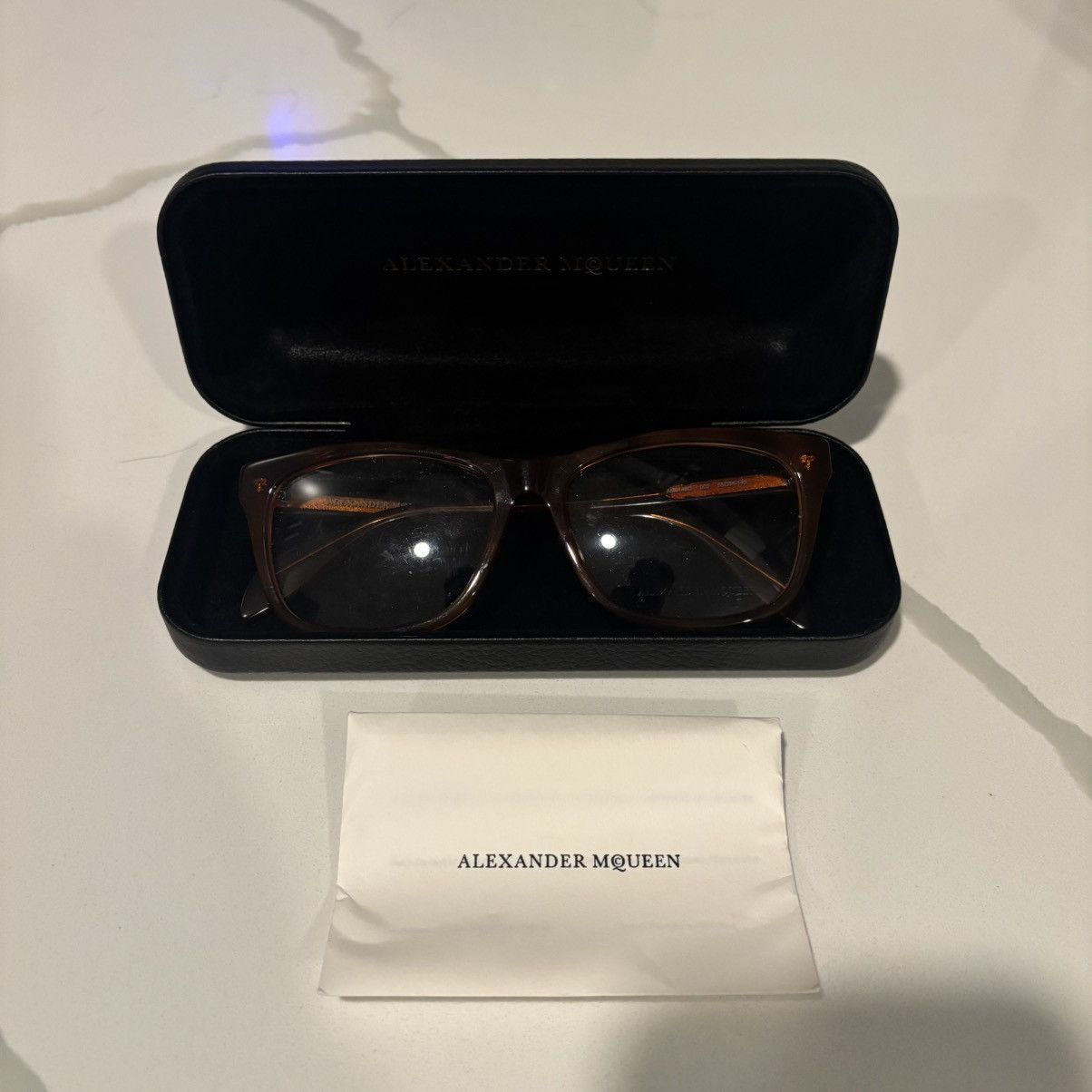 Alexander McQueen Alexander Mqueen Eye Glasses Size ONE SIZE - 1 Thumbnail