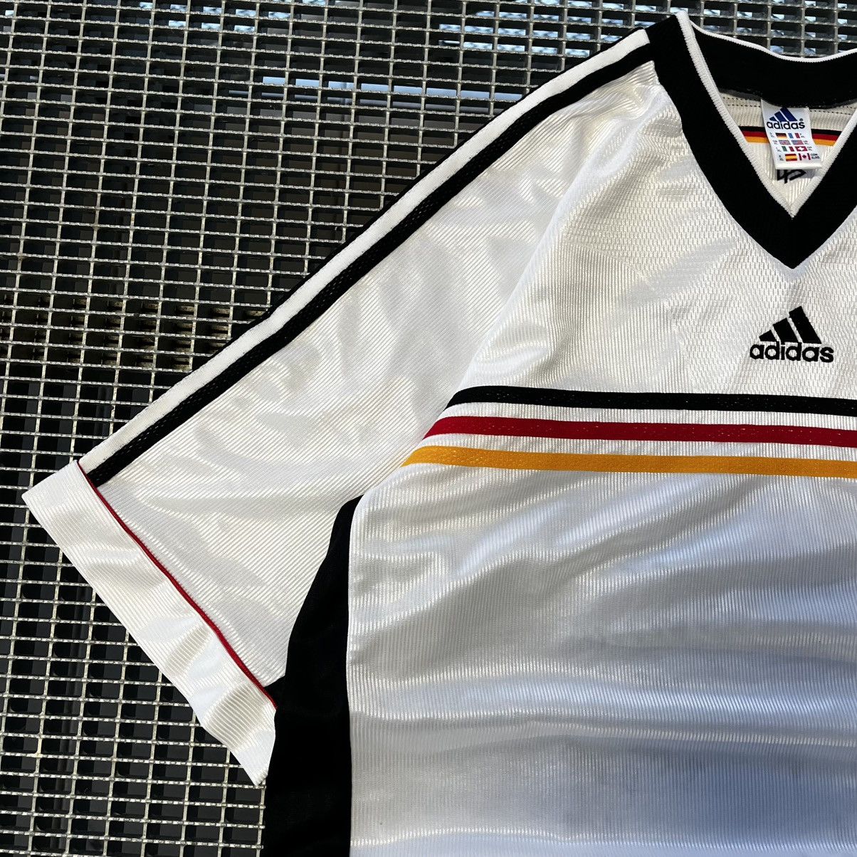 Adidas 1998 Adidas Germany Vintage Soccer Jersey Football Blokecore Size US XL / EU 56 / 4 - 6 Thumbnail