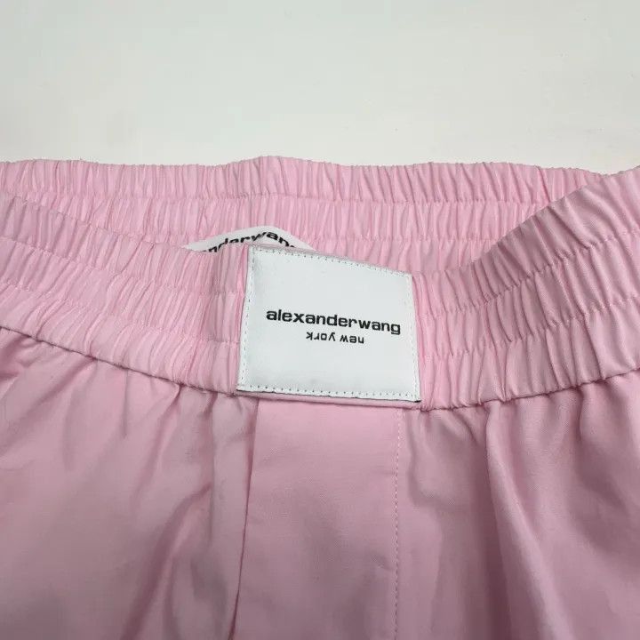 Alexander Wang Alexander Wang Logo Casual Shorts in Pink - Size 23" - 9 Thumbnail