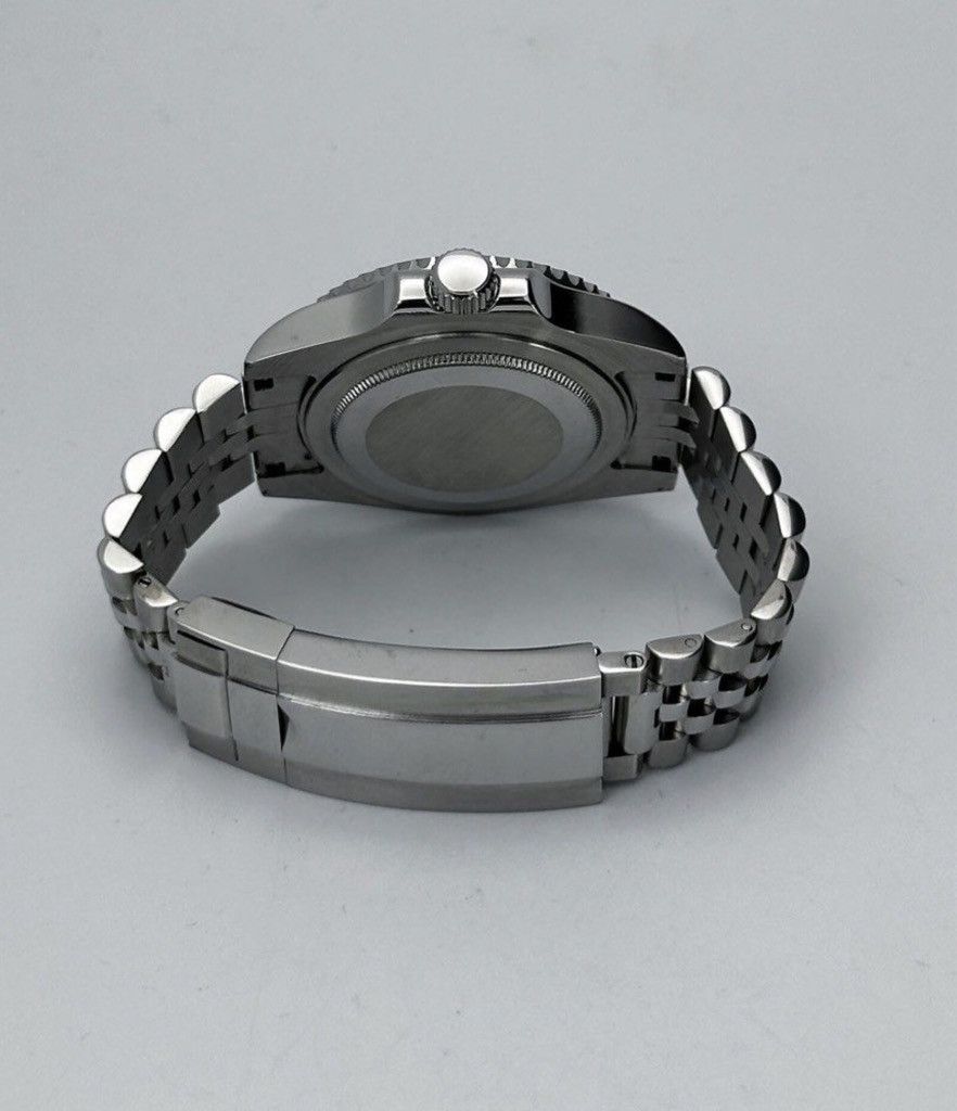 Japanese Brand Seiko Mod GMT-Master 2 Batman Meteorite Jubilee Steel Watch Size ONE SIZE - 5 Thumbnail