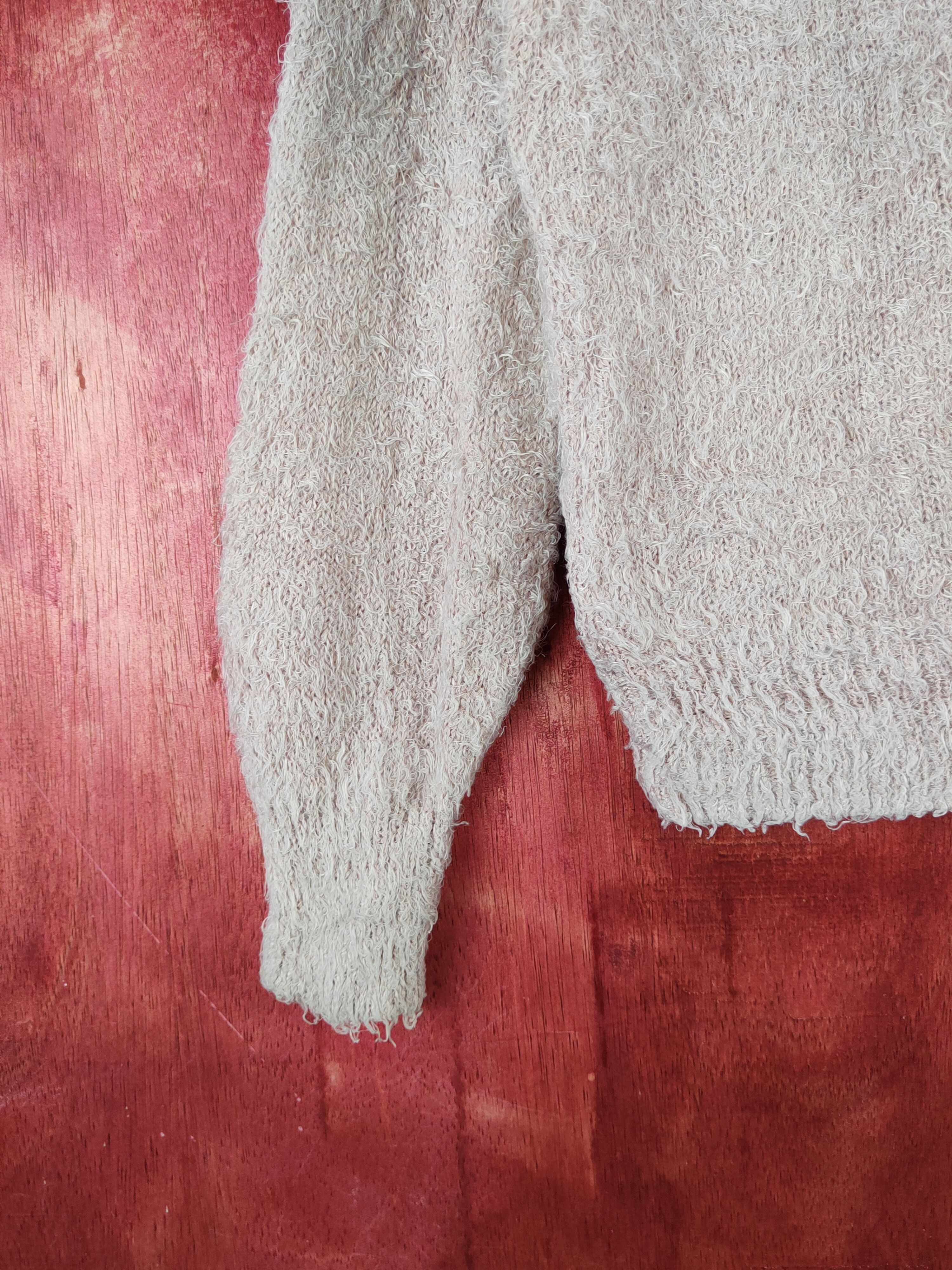 GU × Vintage GU Pink Fur Mohair Knitwear Vintage item Size XS / US 0-2 / IT 36-38 - 4 Thumbnail