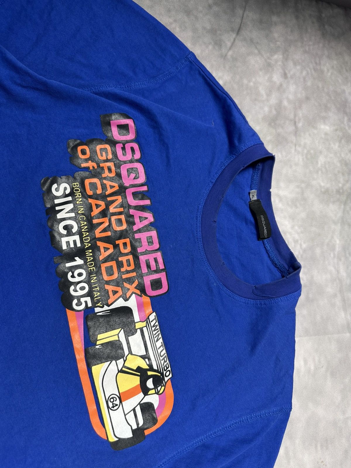 Dsquared2 DSQuared2 T-Shirt Grand Prix Canada Ringer Tee BS45778. Size US L / EU 52-54 / 3 - 6 Thumbnail