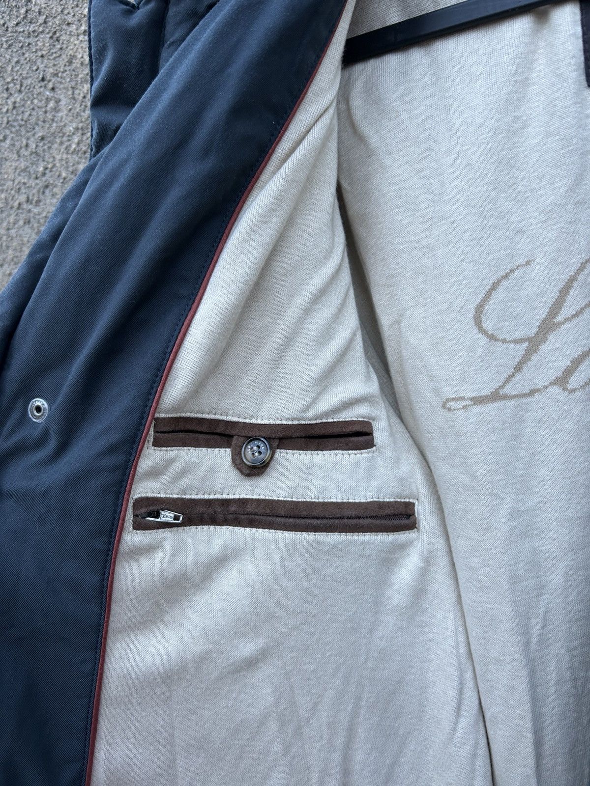 Loro Piana Loro Piana Navy Icer Strom System Parka Luxury puffer Jacket Size US L / EU 52-54 / 3 - 10 Thumbnail