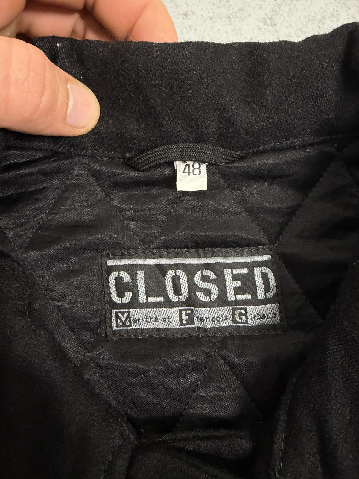 CLOSED × Marithe + Francois Girbaud 80s Marithe Francois Girbaud For Closed Quilted Jacket Size US M / EU 48-50 / 2 - 11 Thumbnail