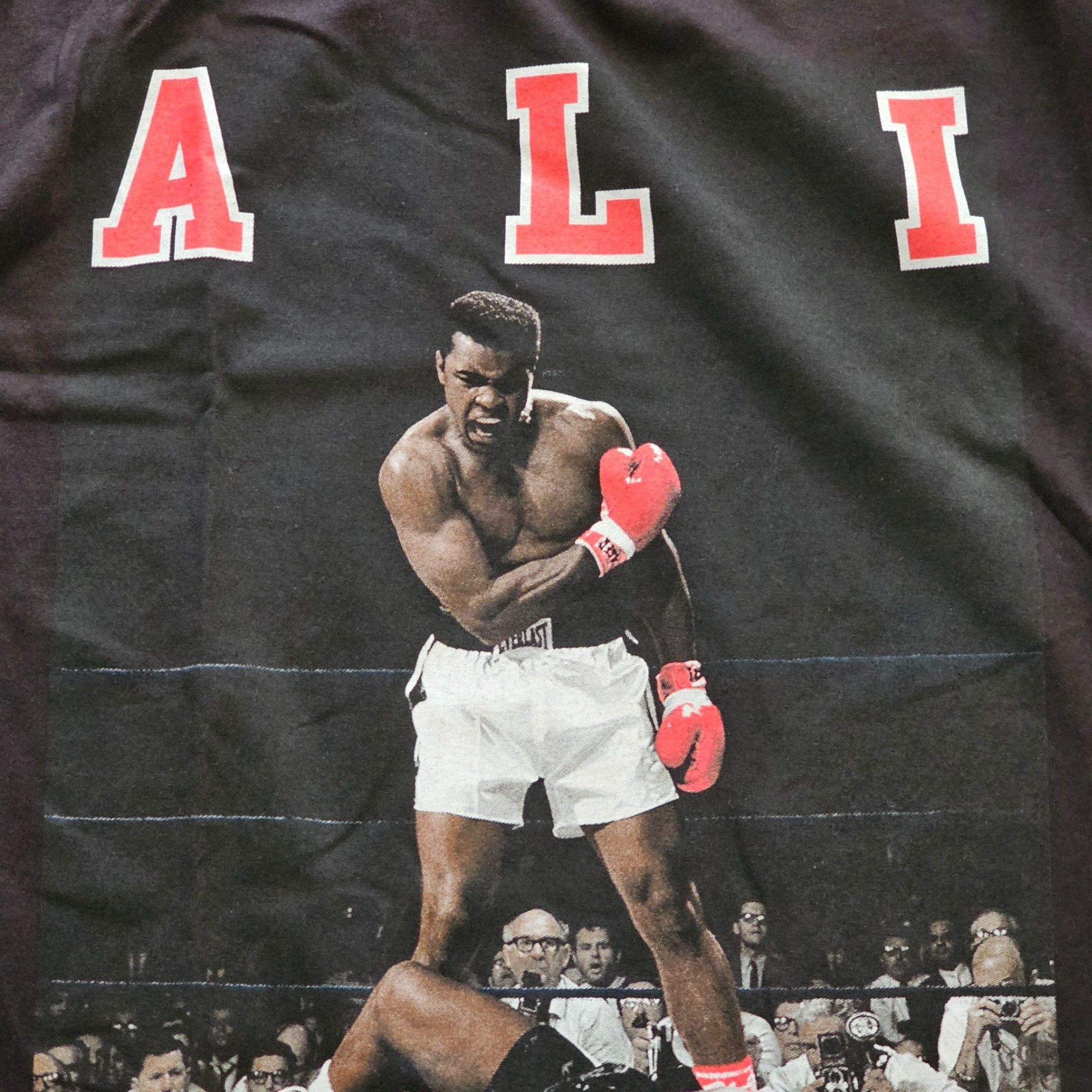 Vintage Muhammad Ali Iconic T-shirt - cotton - black - XL Size US XL / EU 56 / 4 - 2 Thumbnail