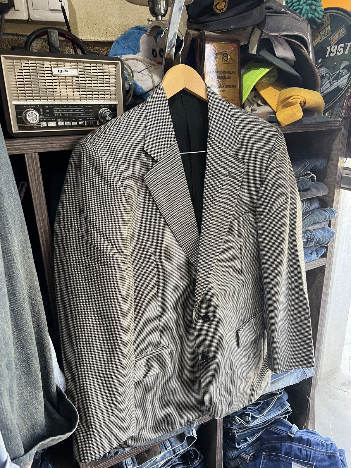 Aquascutum 🔥Made in England Aquacustum Blazer Size 42R - 4 Thumbnail
