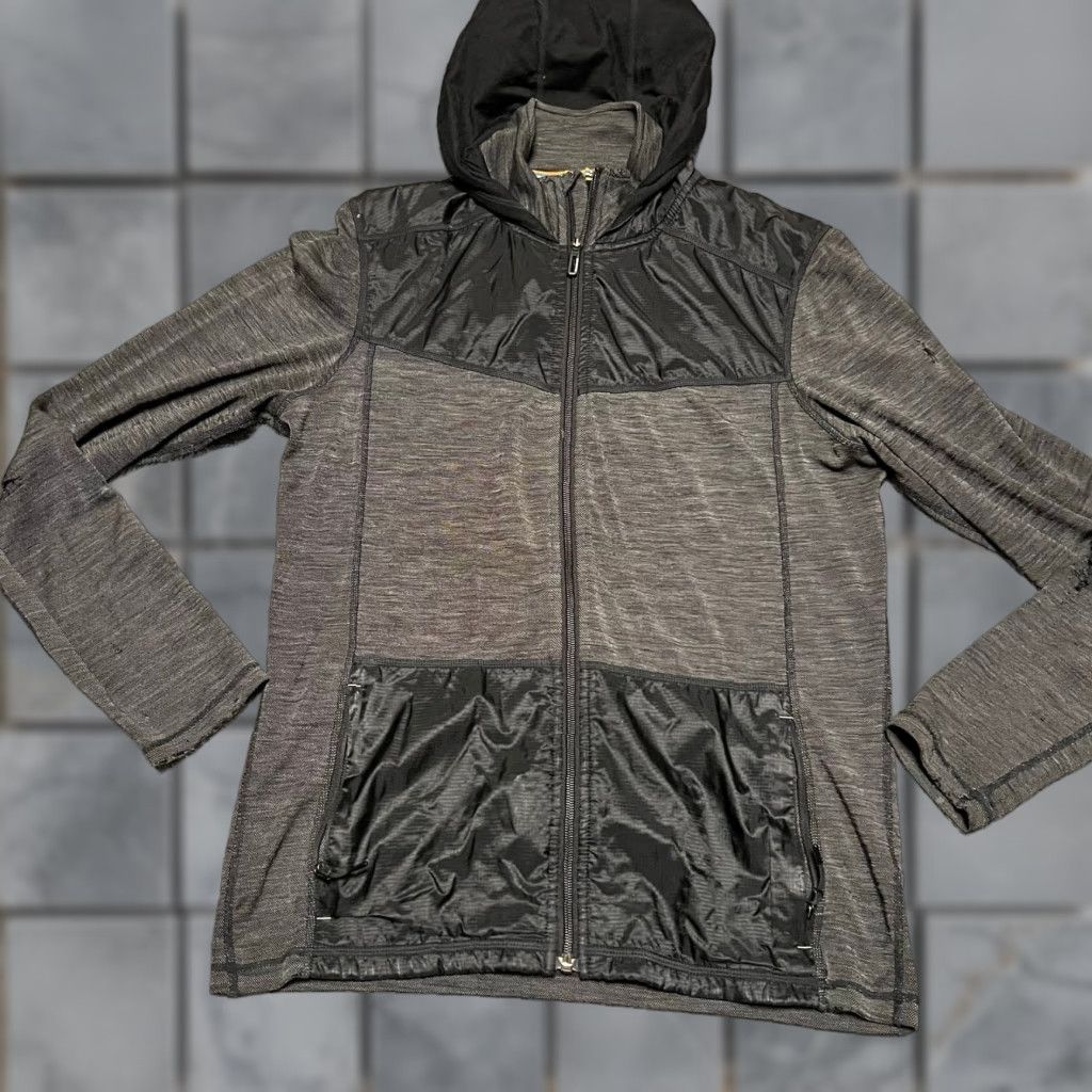 Smartwool Smartwool Merino Jacket M Mens Gray Wool Blend Full Zip Pockets Hood Windbreaker (Unless) Size US M / EU 48-50 / 2 - 1 Thumbnail