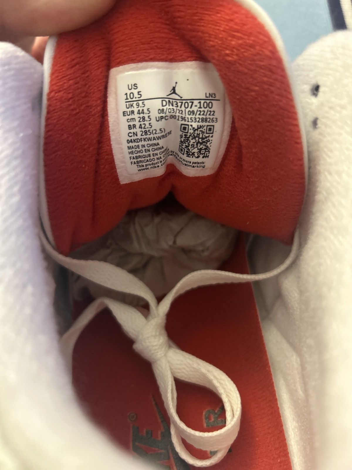 Jordan Brand Jordan 3 White Cement reimagined Size US 10.5 / EU 43-44 - 7 Thumbnail