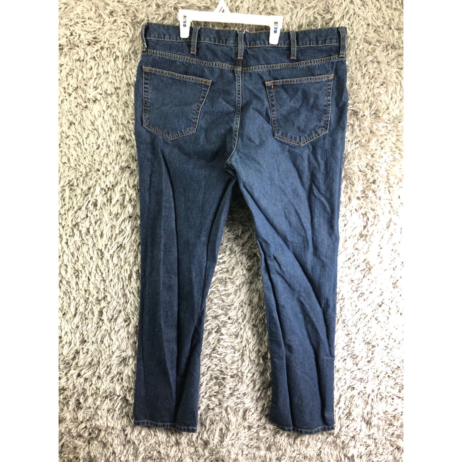 Denime Bass Camden Straight Mens Sz 38x34 Mid Rise Straight Leg Medium Wash Denim Jeans Size US 38 / EU 54 - 5 Thumbnail