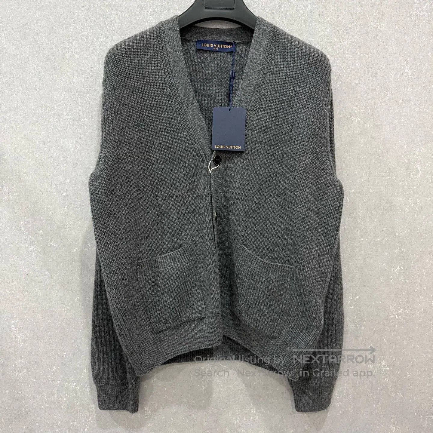 Louis Vuitton Louis Vuitton Logo Pocket Cashmere Cardigan. Size US M / EU 48-50 / 2 - 3 Thumbnail