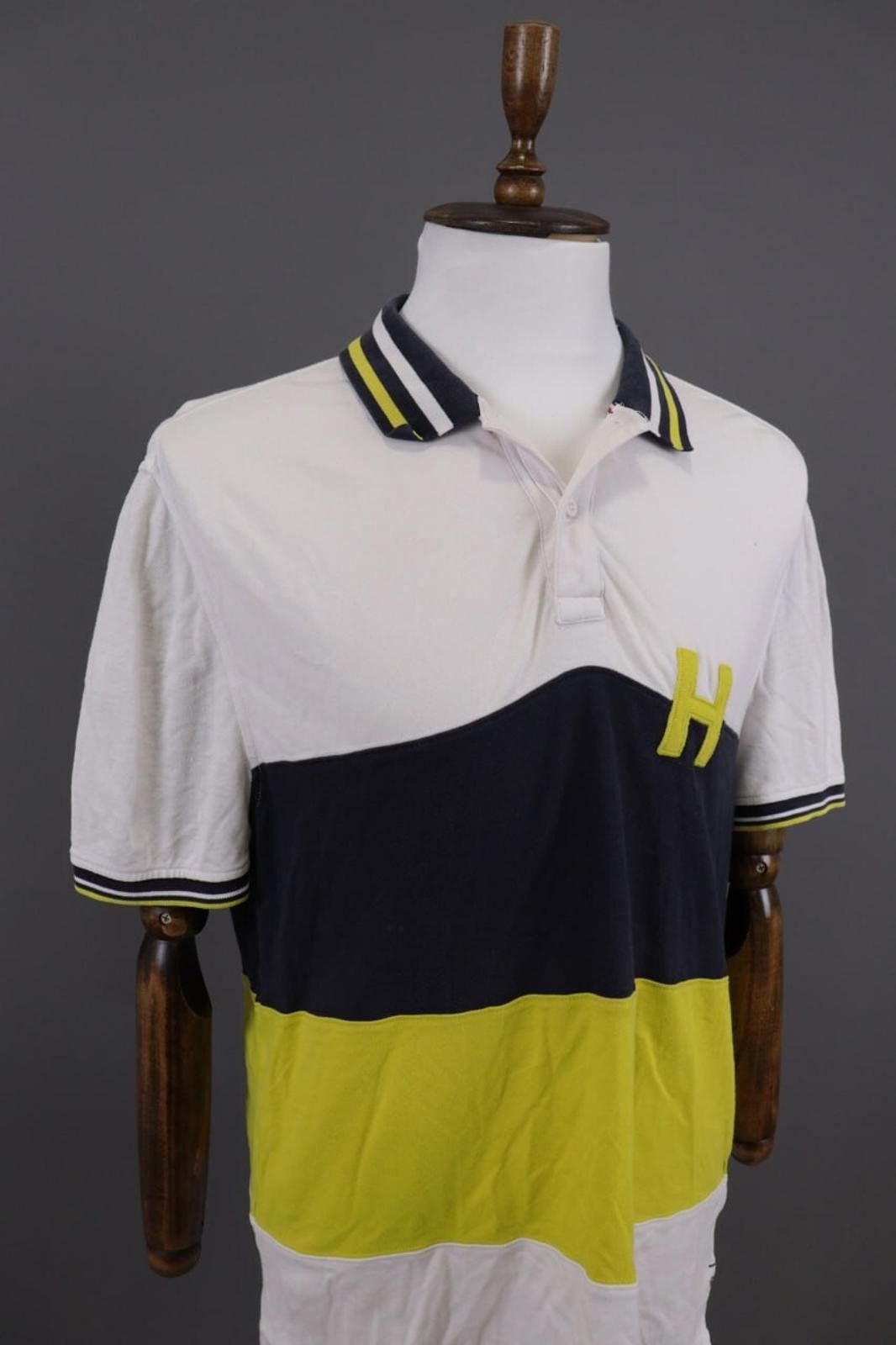 Tommy Hilfiger Tommy Hilfiger Stretch Multicolor Striped Polo Shirt Size L Size US L / EU 52-54 / 3 - 6 Thumbnail