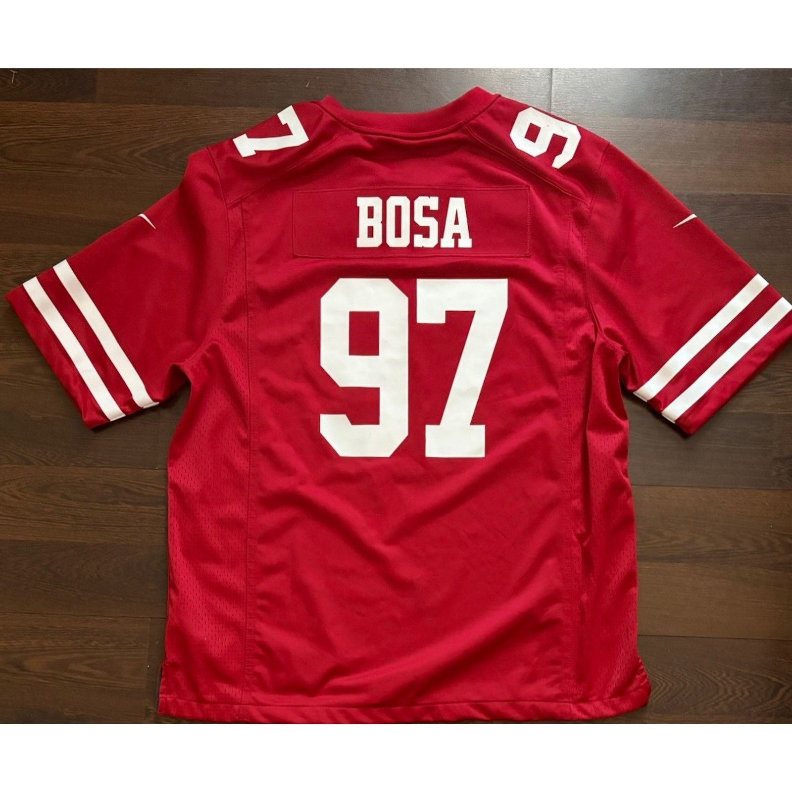 Nike Nike San Francisco 49ers 2021 Bosa Men’s Game Jersey Sz XL Size US XL / EU 56 / 4 - 2 Thumbnail