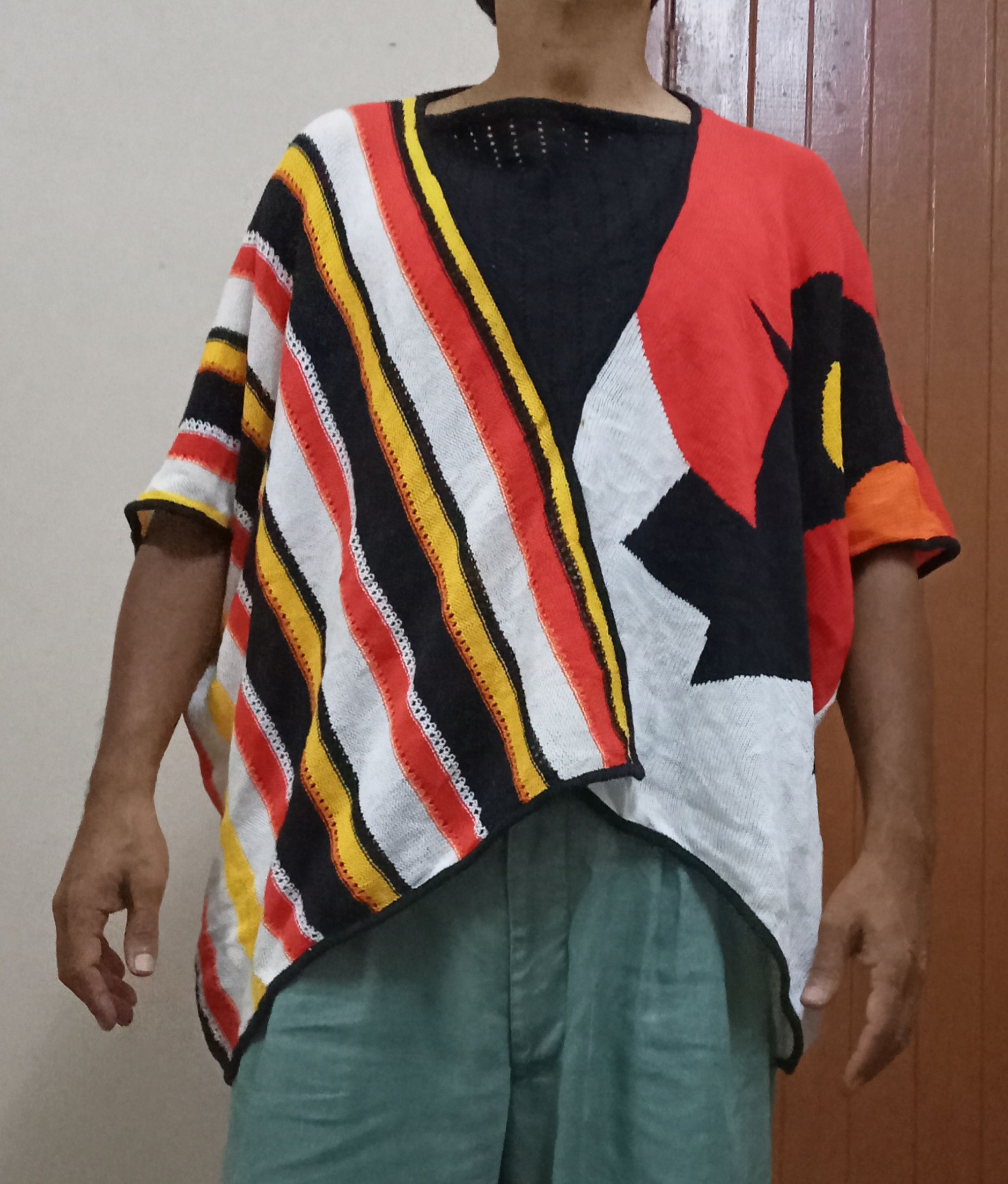 Kansai Japan Extremely Rare Design Oversized Top