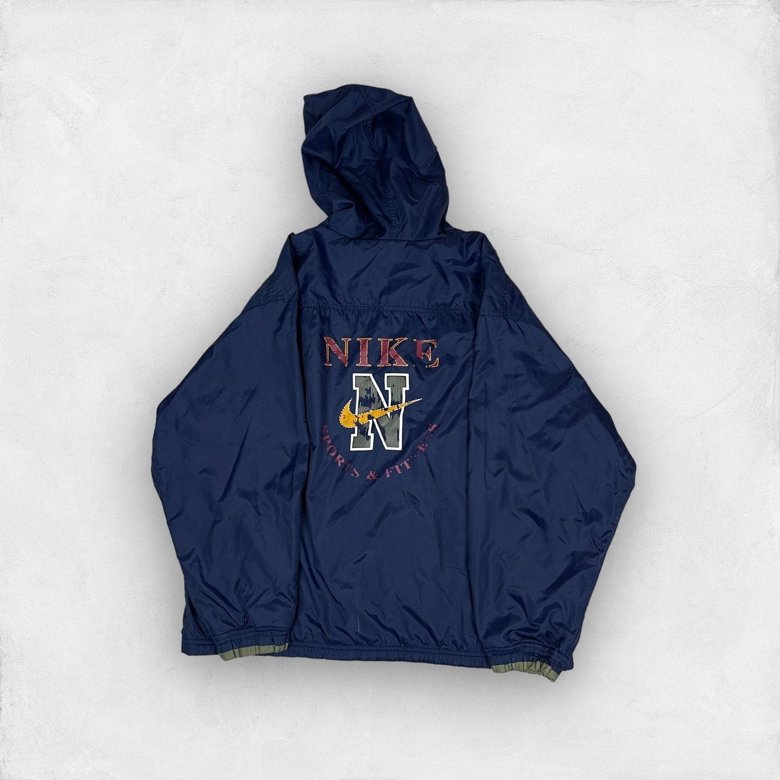 Nike × Vintage VTG Nike Men's Blue Sport & Fitness Full Zip Track Jacket S Size US S / EU 44-46 / 1 - 8 Thumbnail