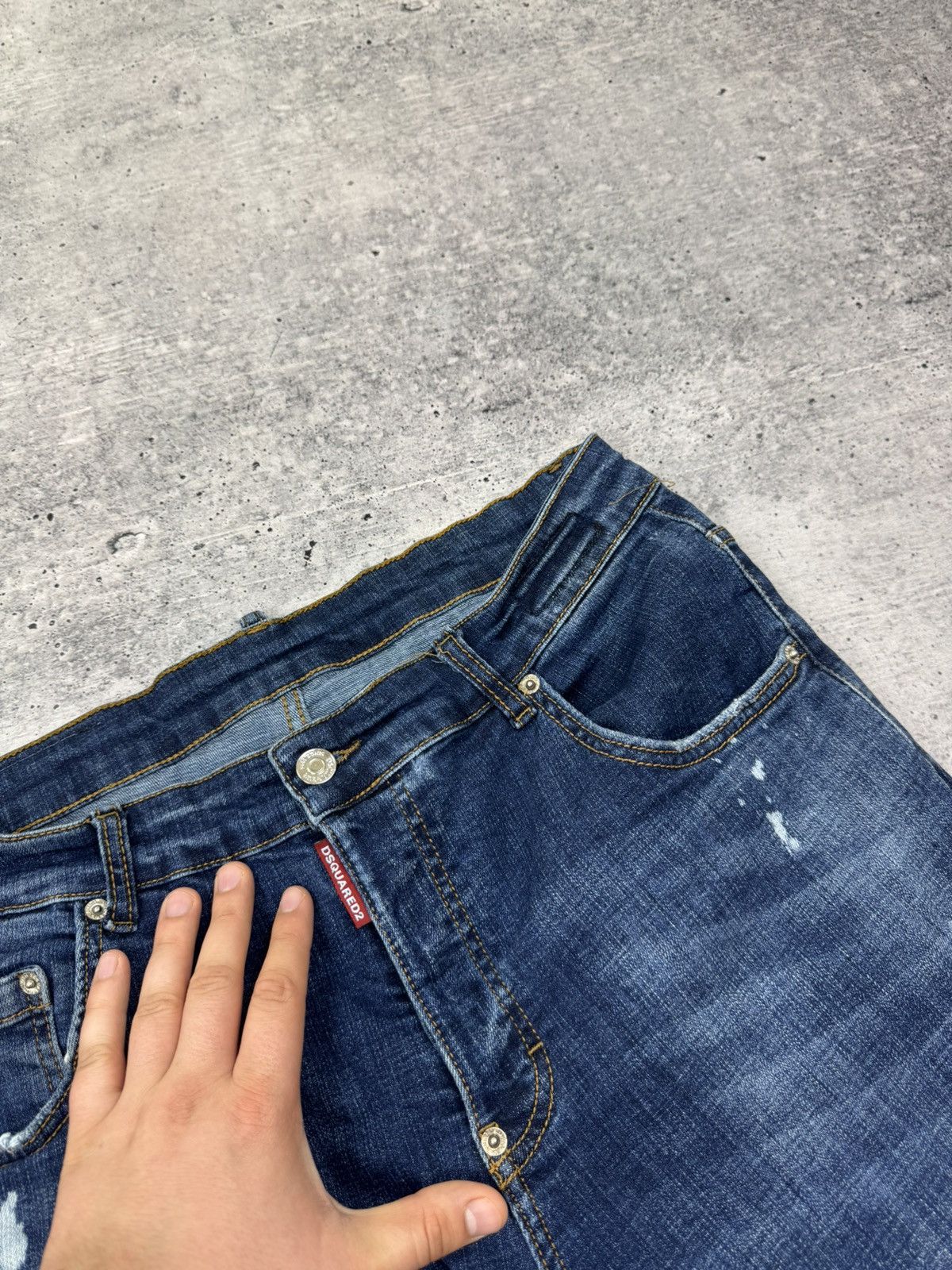Dsquared2 Dsquared2 Casual Distressed Blue Jeans Pants Men Size 52 Size US 34 / EU 50 - 11 Thumbnail
