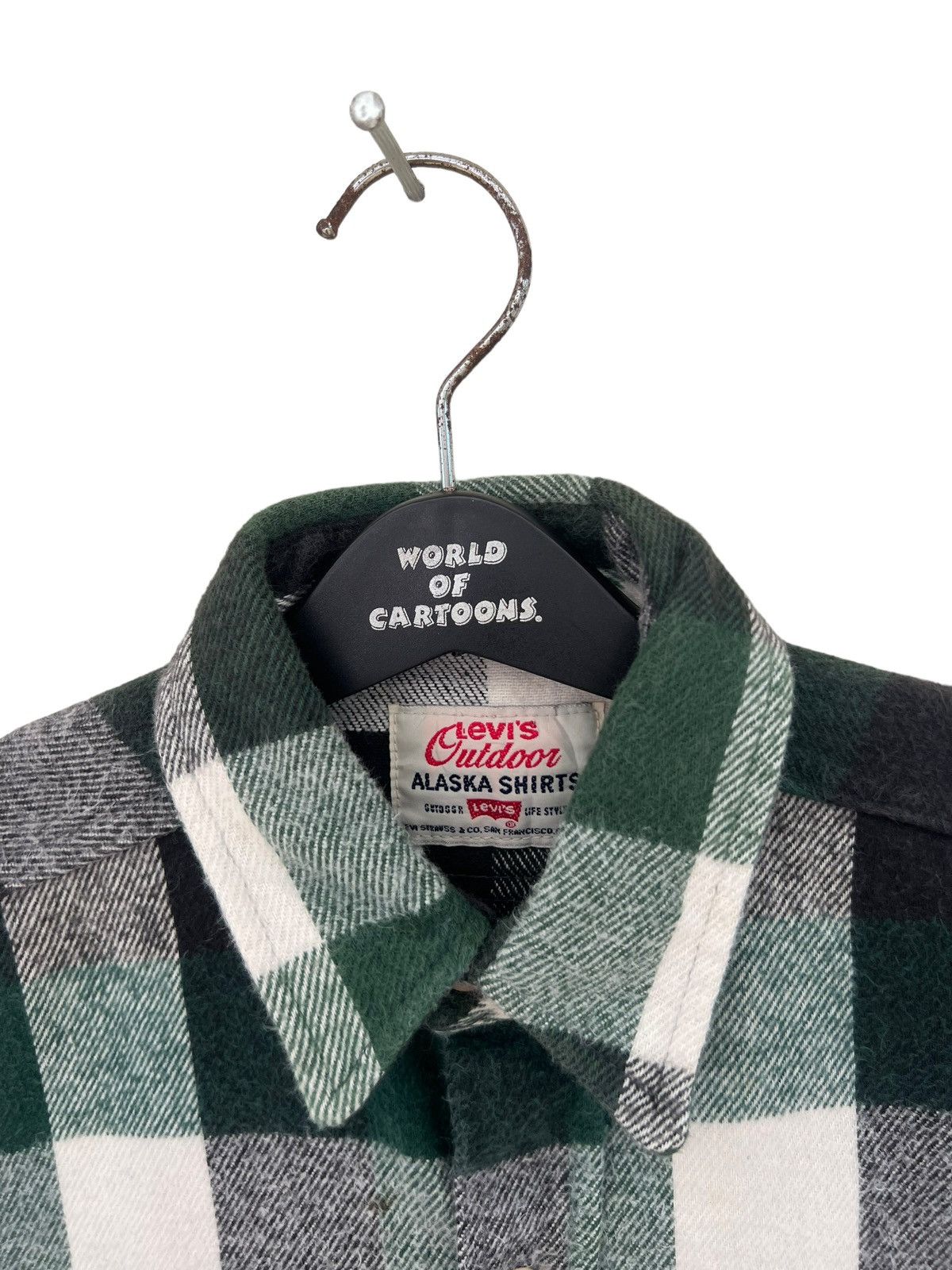 Levi's Vtg Levi’s Outdoors Usa Check Board Flannel Alaska Shirt Size US M / EU 48-50 / 2 - 7 Thumbnail