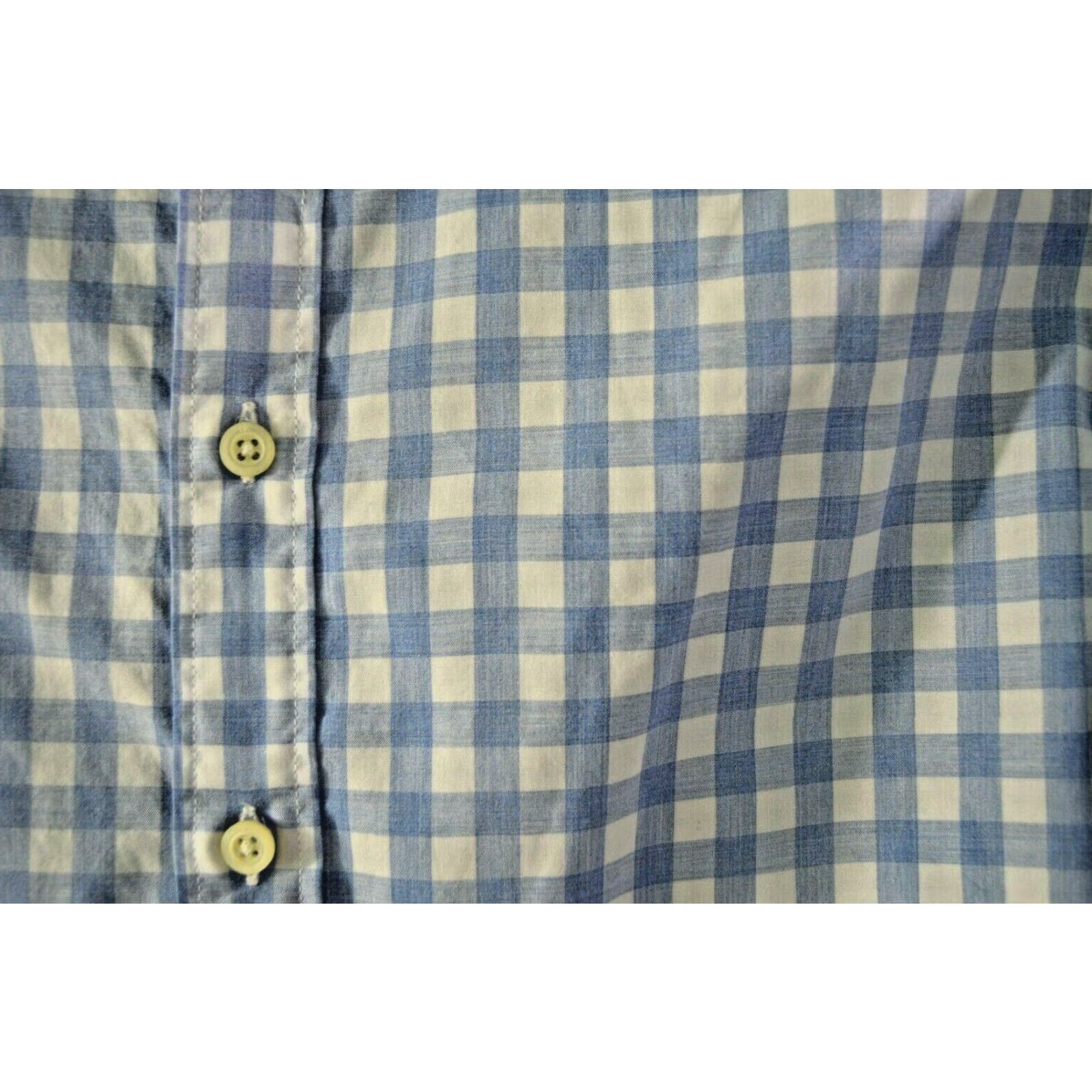 Banana Republic Banana Republic Shirt Men Camden Fit Blue Check L/S Small Size US S / EU 44-46 / 1 - 3 Thumbnail