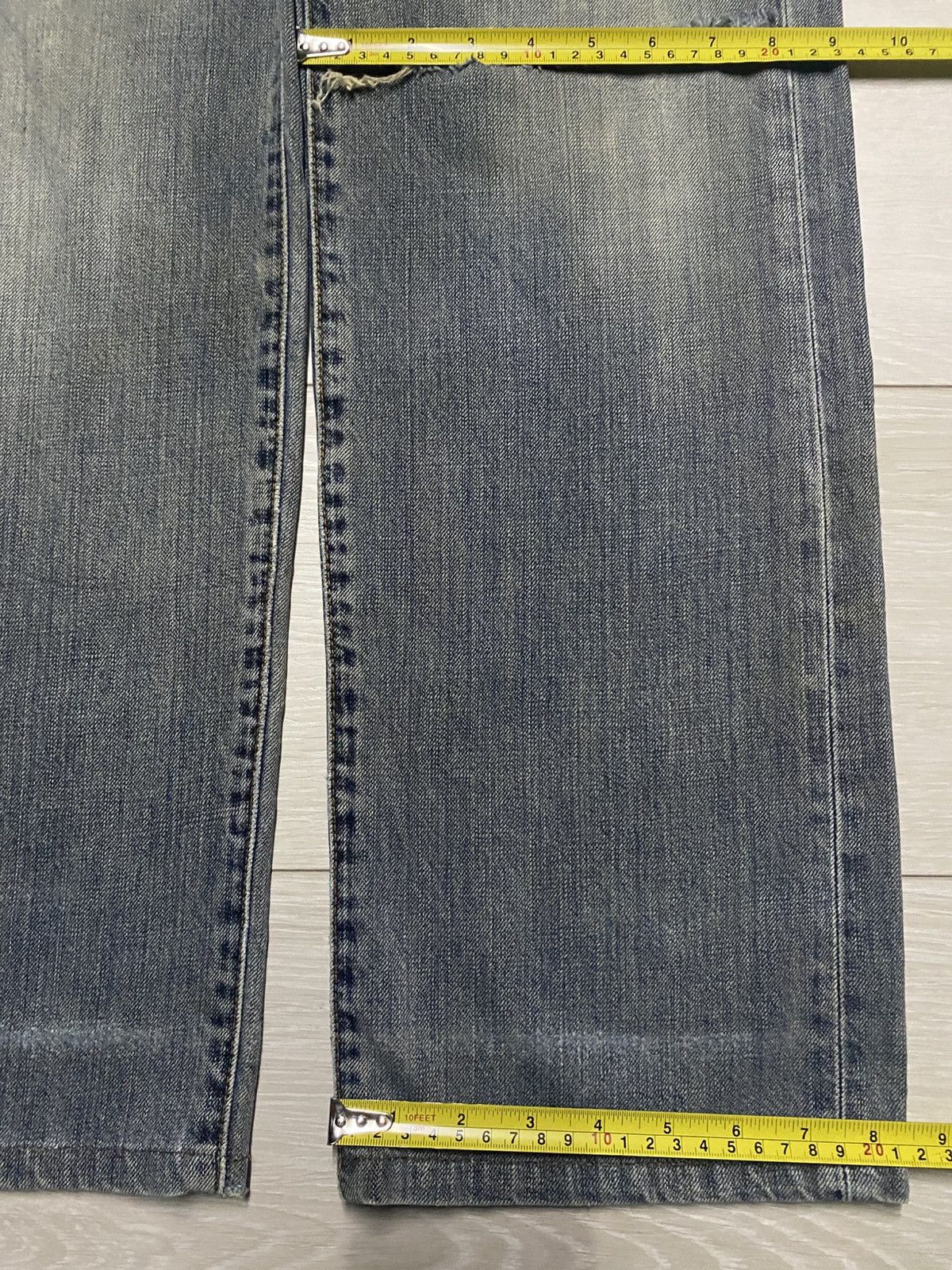 Wrangler Wrangler authentic Western Geams Faded Distressed Loose Jean Size US 30 / EU 46 - 15 Thumbnail