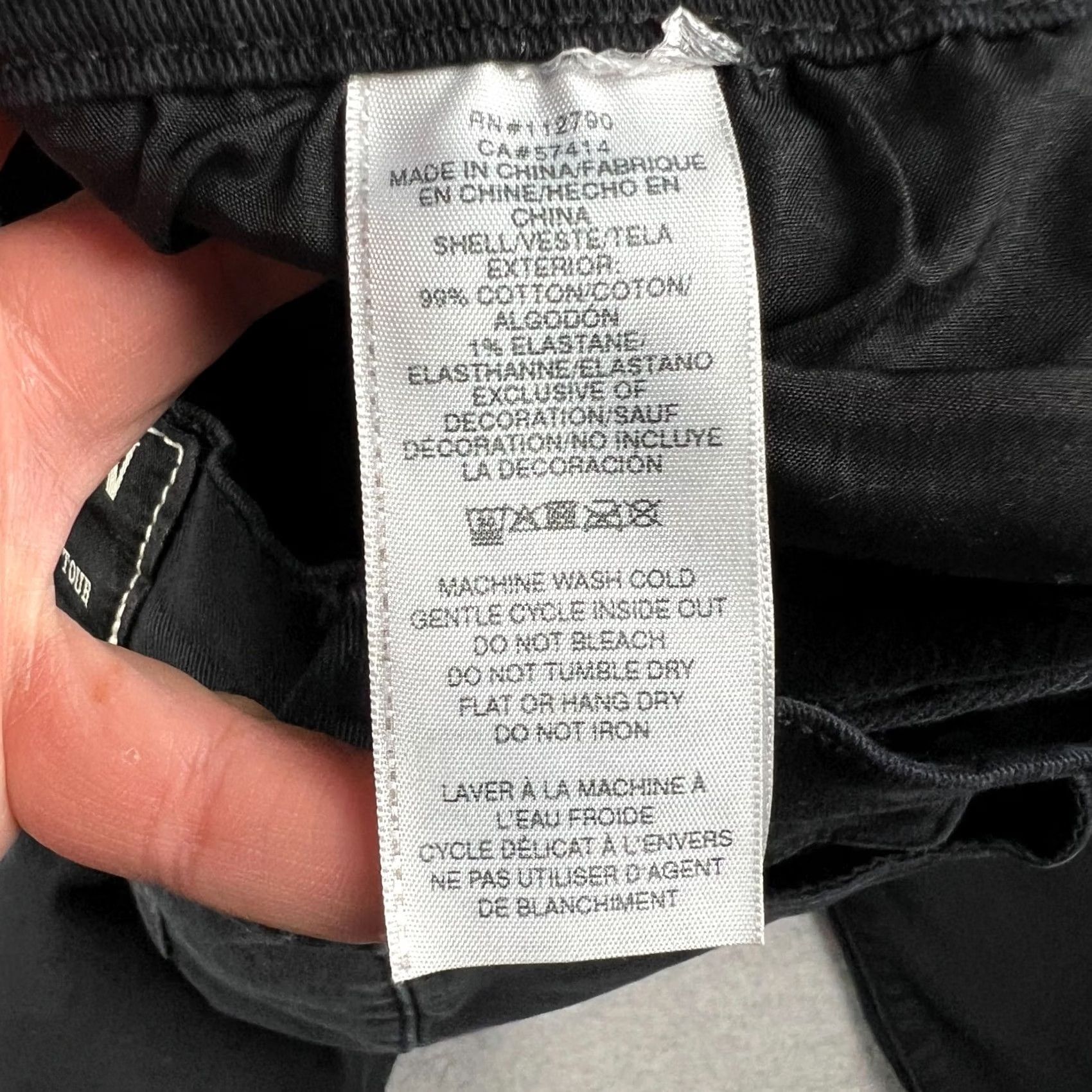 True Religion True Religion Rocco Flap Relaxed Skinny Jeans Stretch Denim 36x30 Mens Black Size US 36 / EU 52 - 4 Thumbnail