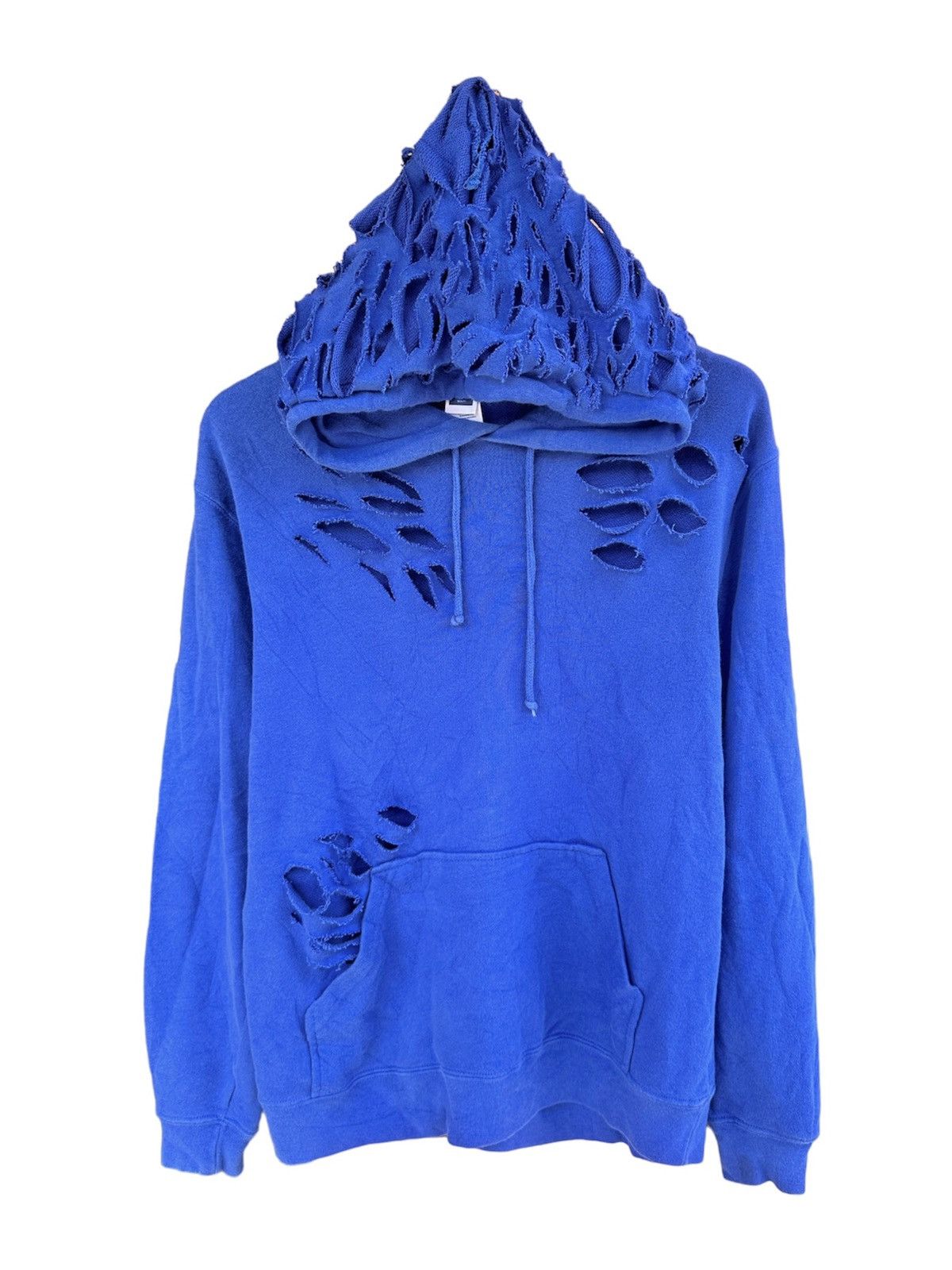 Hysteric Glamour × If Six Was Nine × Japanese Brand Distressed Hoodie Japanese Brand Jellan Ifsixwasnine lgb Size US M / EU 48-50 / 2 - 1 Thumbnail