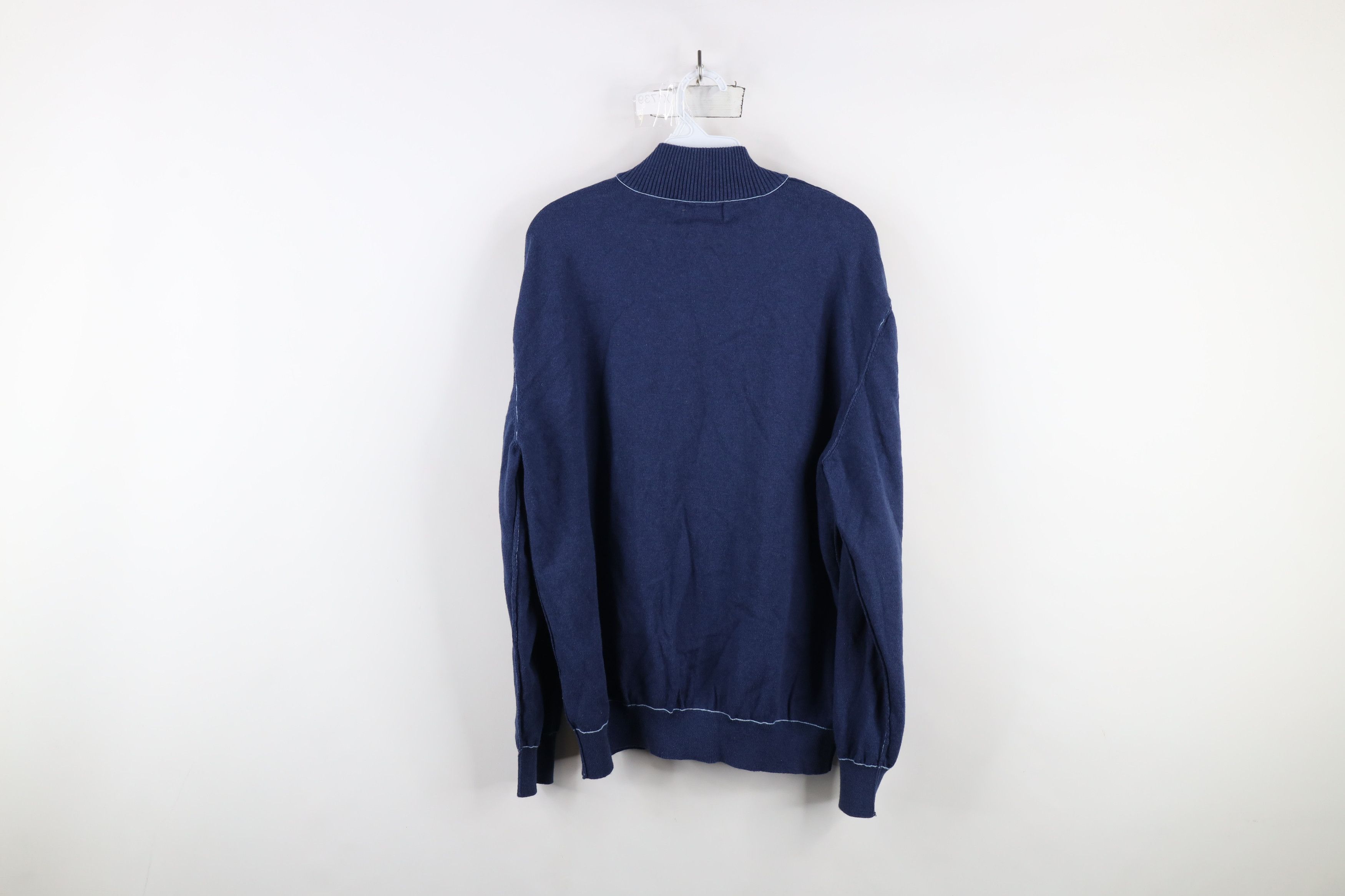 Orvis × Vintage Vintage Orvis Cashmere Blend Knit Half Zip Pullover Sweater Size US L / EU 52-54 / 3 - 9 Thumbnail
