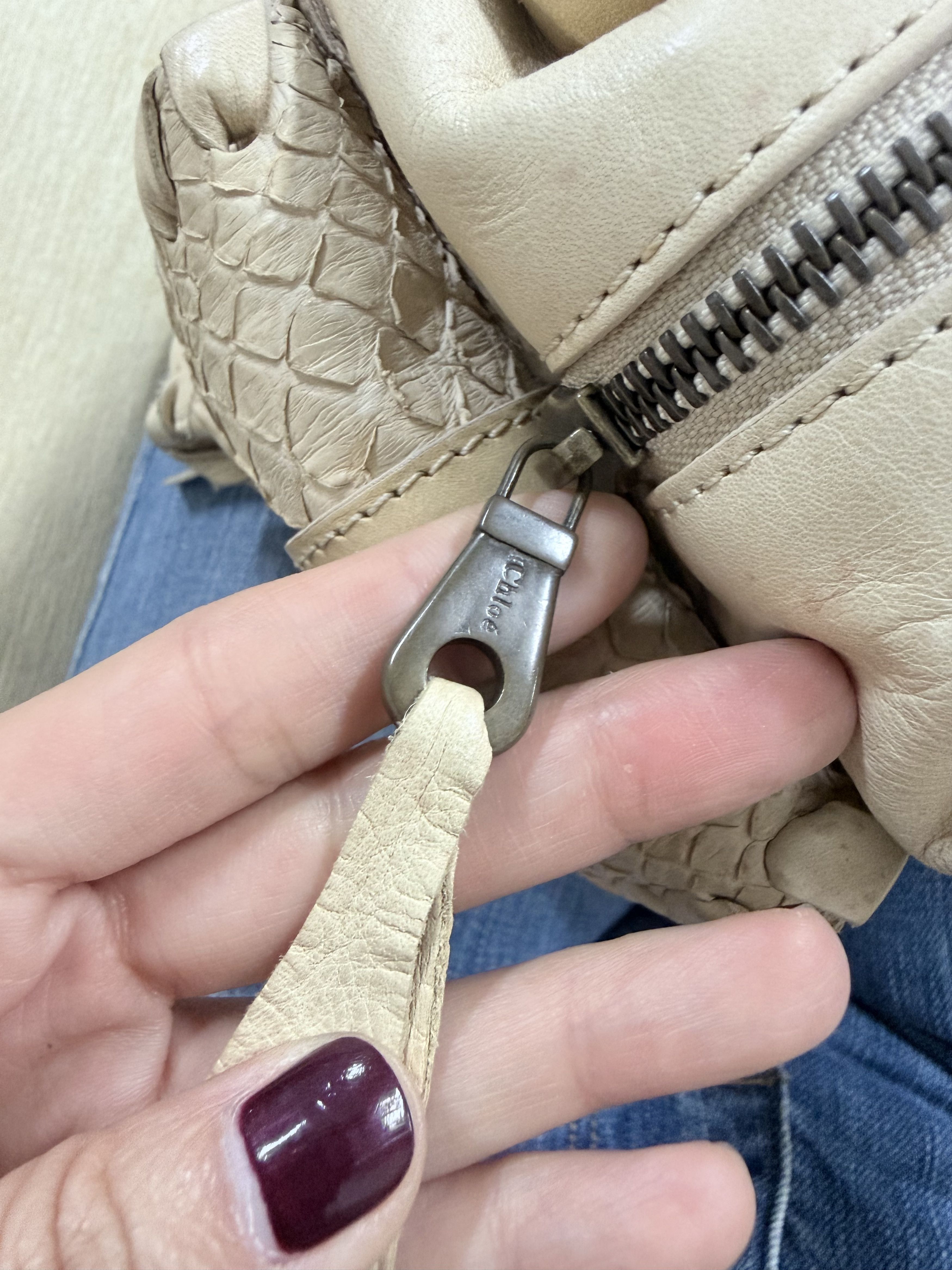 Chloe Chloe Silverado Leather Handbag Size ONE SIZE - 11 Thumbnail