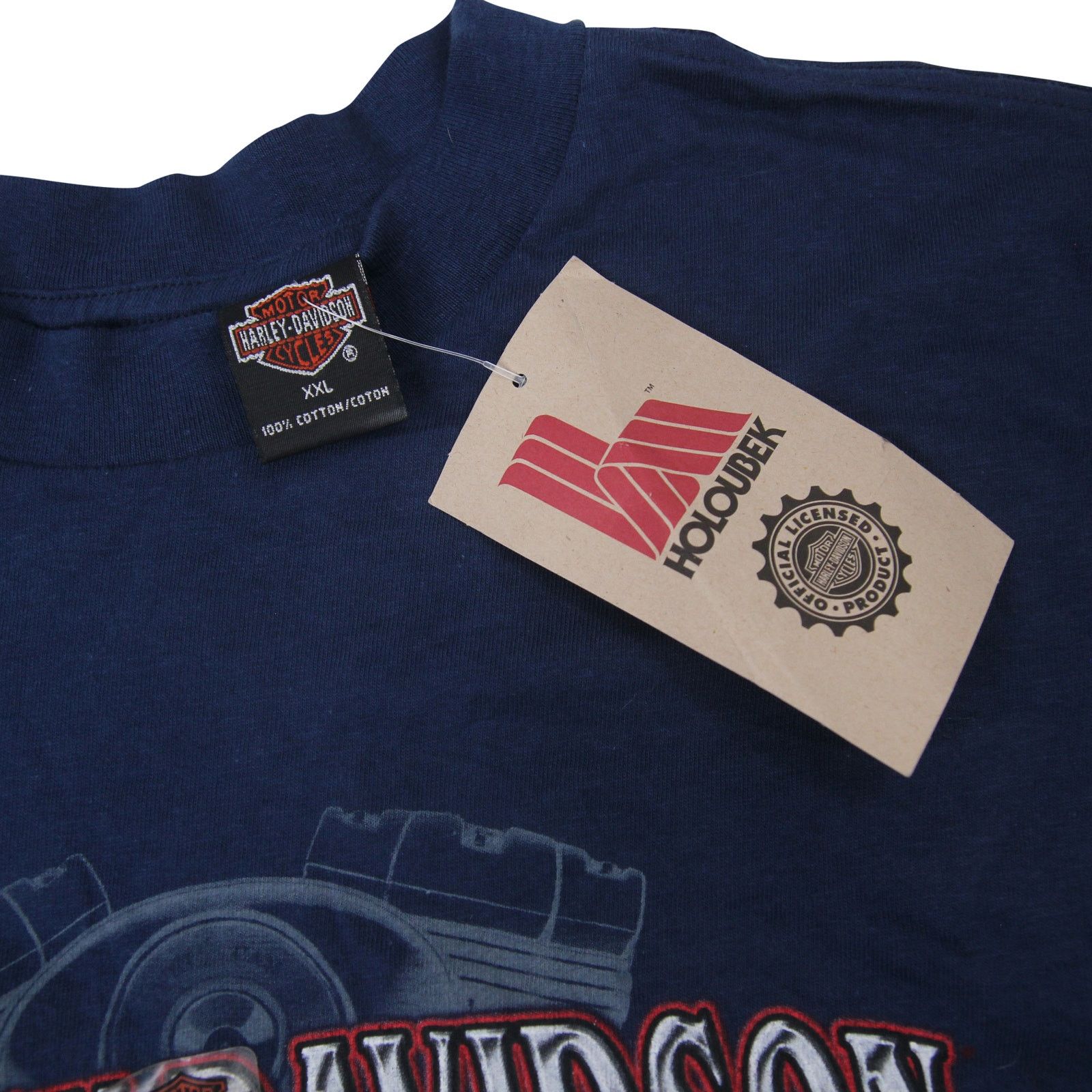 Harley Davidson NWT Vintage Harley Davidson Graphic T Shirt Size US XXL / EU 58 / 5 - 4 Thumbnail