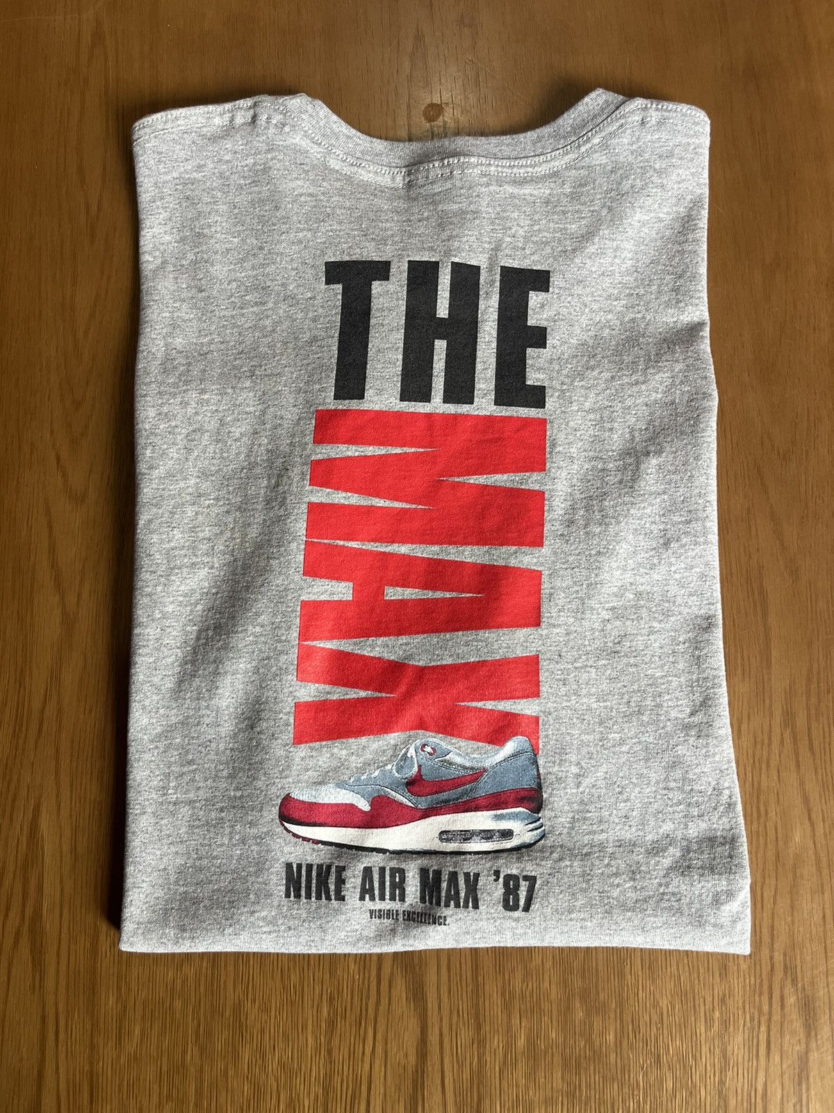 Nike Vintage NIKE AIR MAX ‘87 ( re collection ) 00’s Tshirt Size US L / EU 52-54 / 3 - 1 Thumbnail