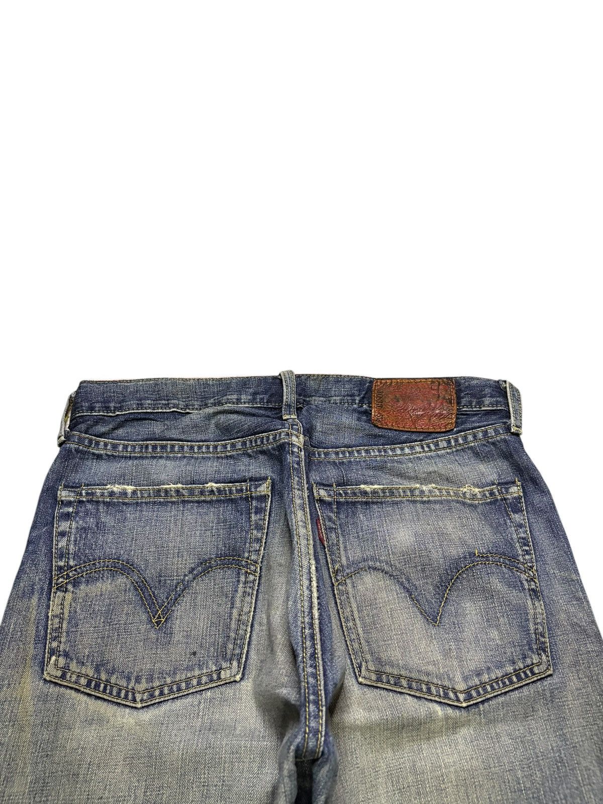 Levi's Vintage 90s Levis 503 Rusty Mud Wash Distressed Baggy Jeans Size US 30 / EU 46 - 8 Thumbnail