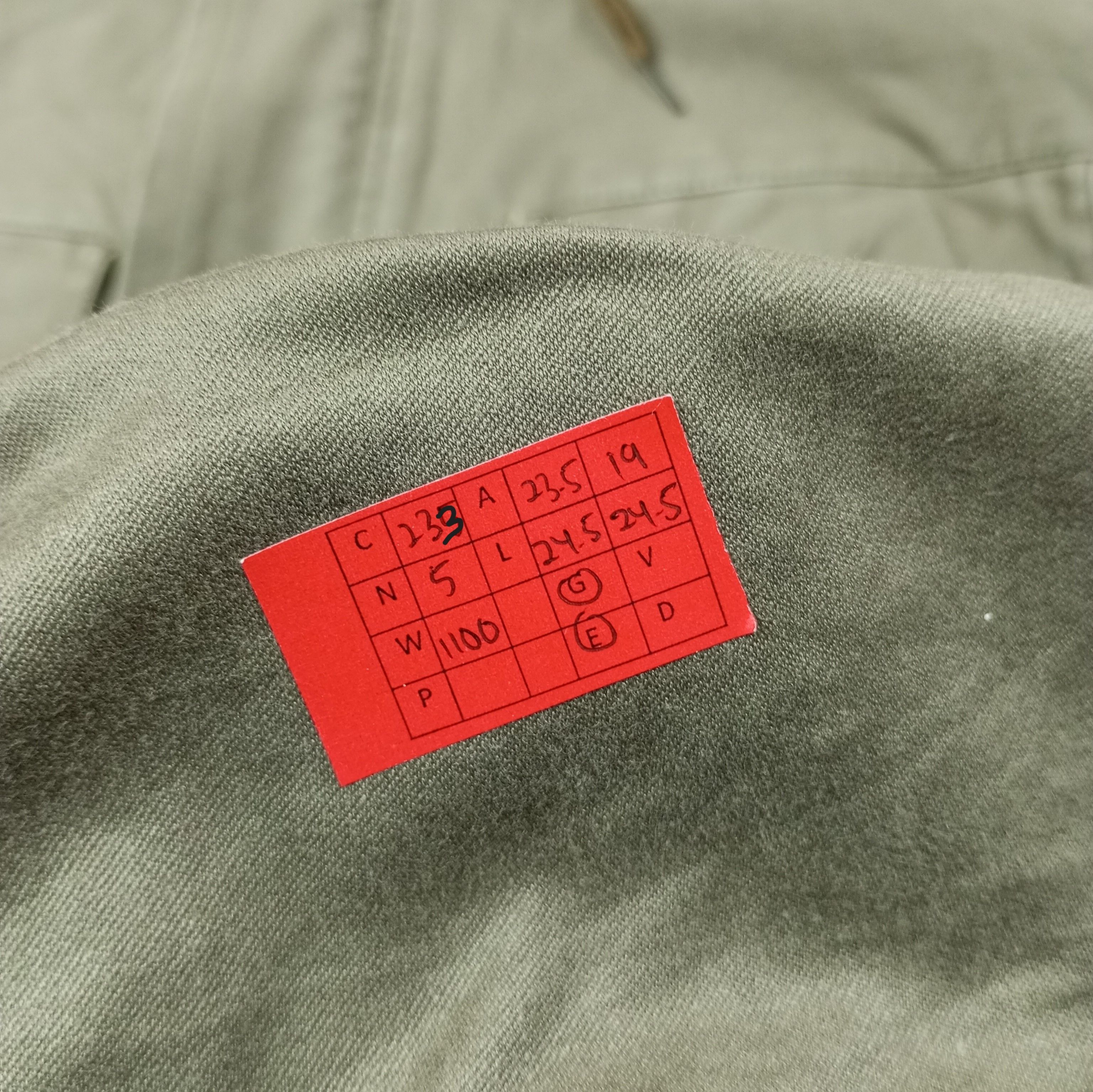 Vintage Jeans Express Military Style Jacket c233n5 Size US L / EU 52-54 / 3 - 9 Thumbnail