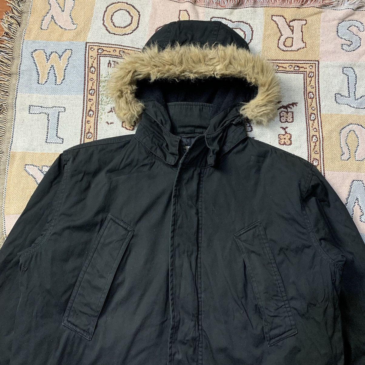 Stussy Stussy quilted lined thermolite fur hood parka jacket Size US L / EU 52-54 / 3 - 5 Thumbnail