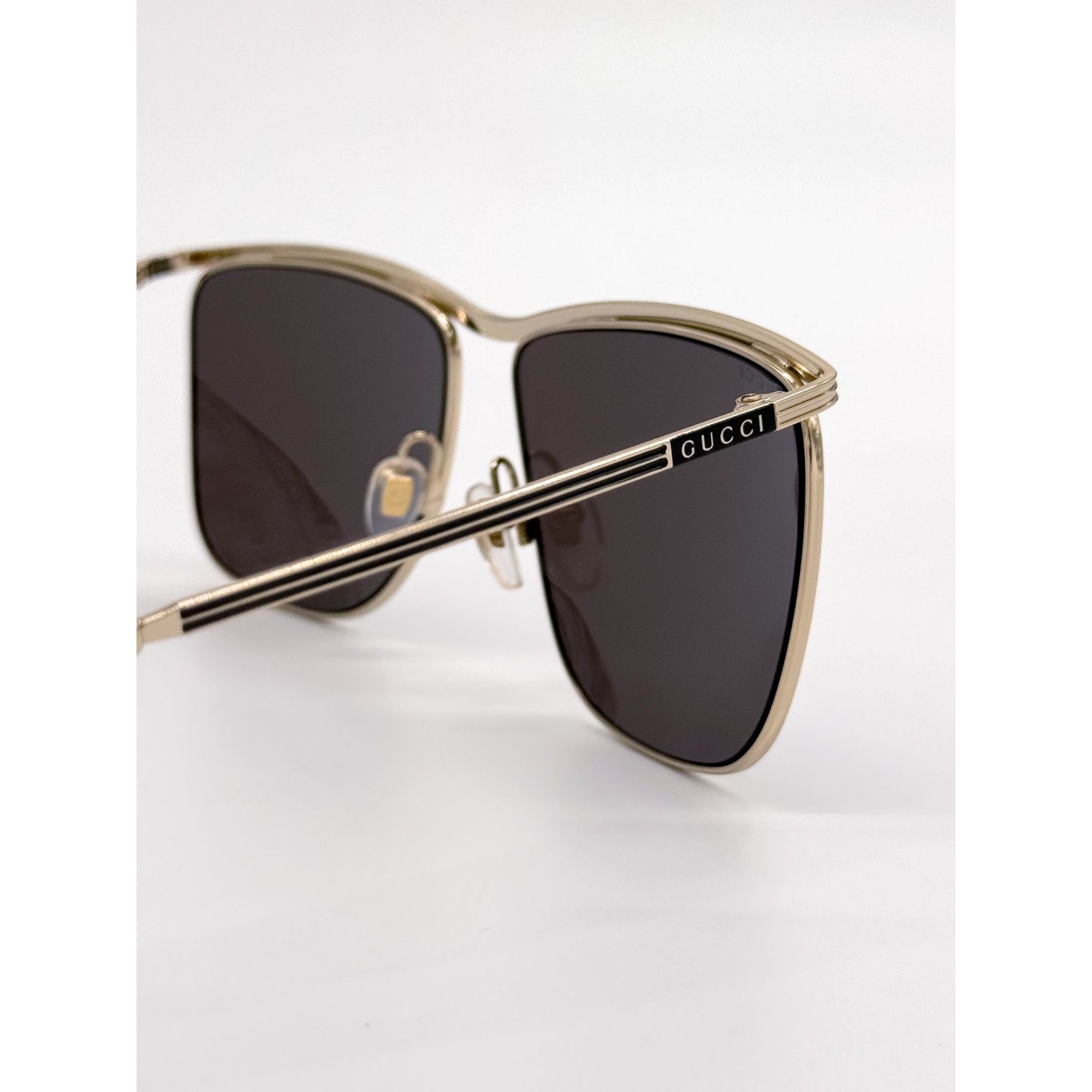 Gucci NEW GUCCI SUNGLASSES GG0821S 001 GOLD UNISEX EYEWEAR Size ONE SIZE - 7 Thumbnail