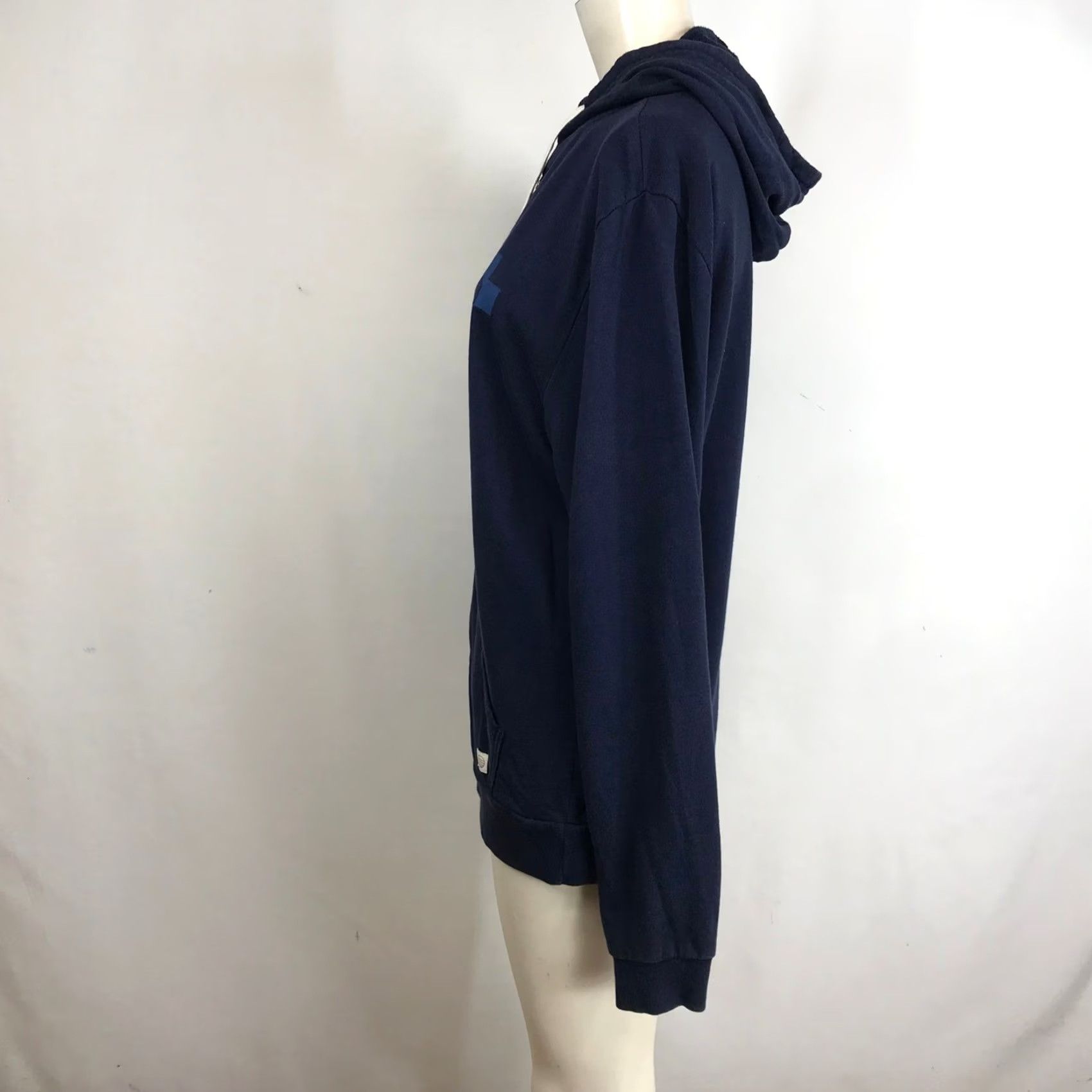 Marine Layer Marine Layer Navy Blue Zip Up Hoodie With Logo Graphic Size M Mens Regular Fit Size M / US 6-8 / IT 42-44 - 6 Thumbnail
