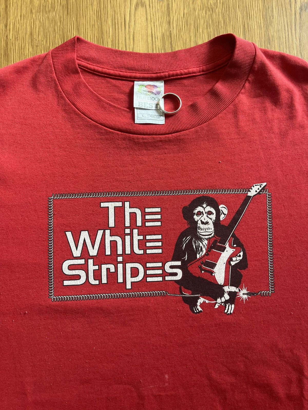 Band Tees Vintage The White Stripes 04’s Band tshirt Size US L / EU 52-54 / 3 - 5 Thumbnail