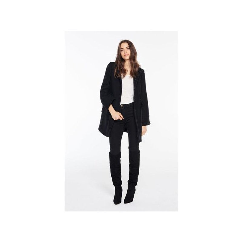 ba&sh Ba&sh Wool Blend Hooded Peacoat Size XS / US 4 Size S / US 4 / IT 40 - 11 Thumbnail