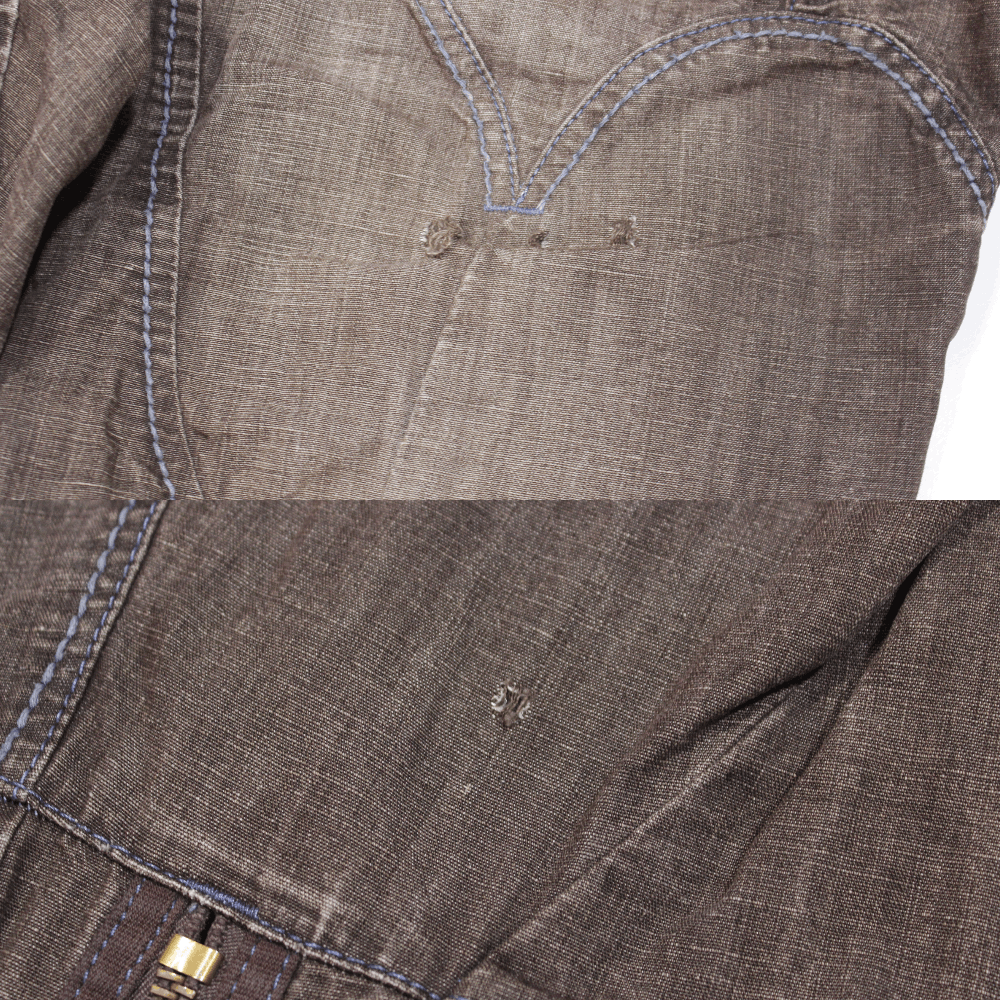 Marithe + Francois Girbaud 90S Cargo Zip Twisted Cropped Pants Vintage Size US 30 / EU 46 - 7 Thumbnail