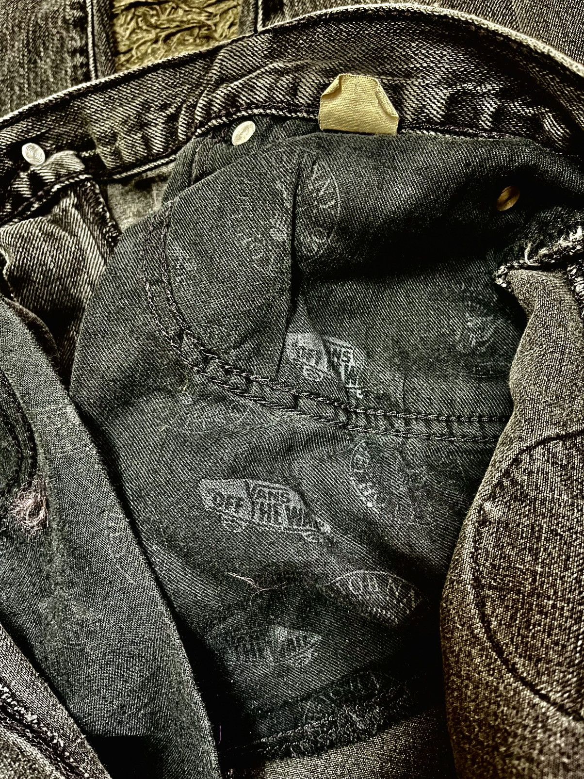 Metallica × Vans Vans x Ramones Denim Jeans Pants Size US 38 / EU 54 - 10 Thumbnail