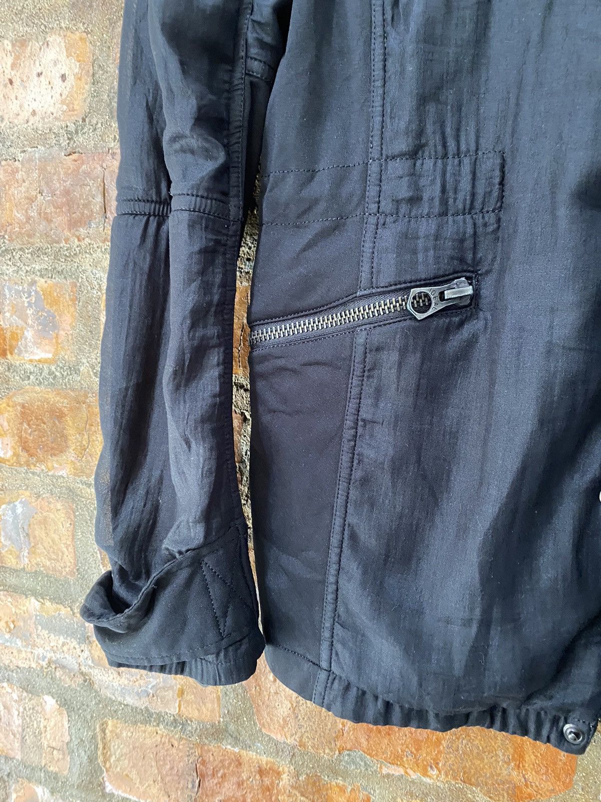 Katharine Hamnett London 🔥Made Japan Hamnett Black Multipocket Zipper Jacket Size US M / EU 48-50 / 2 - 8 Thumbnail