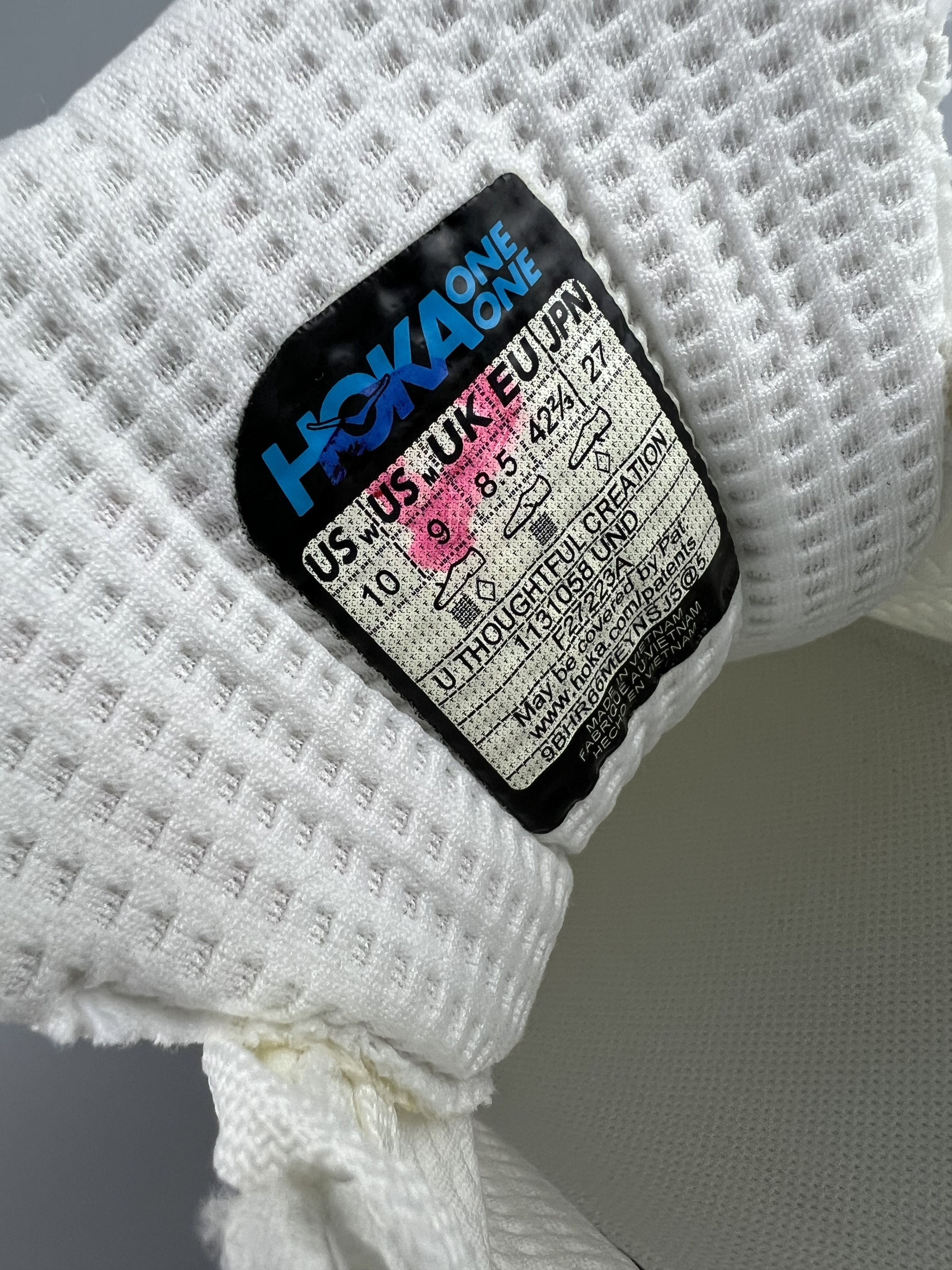 Hoka Hoka One One U Thoughtful Creation White Sneakers Size US 10 / IT 40 - 9 Thumbnail