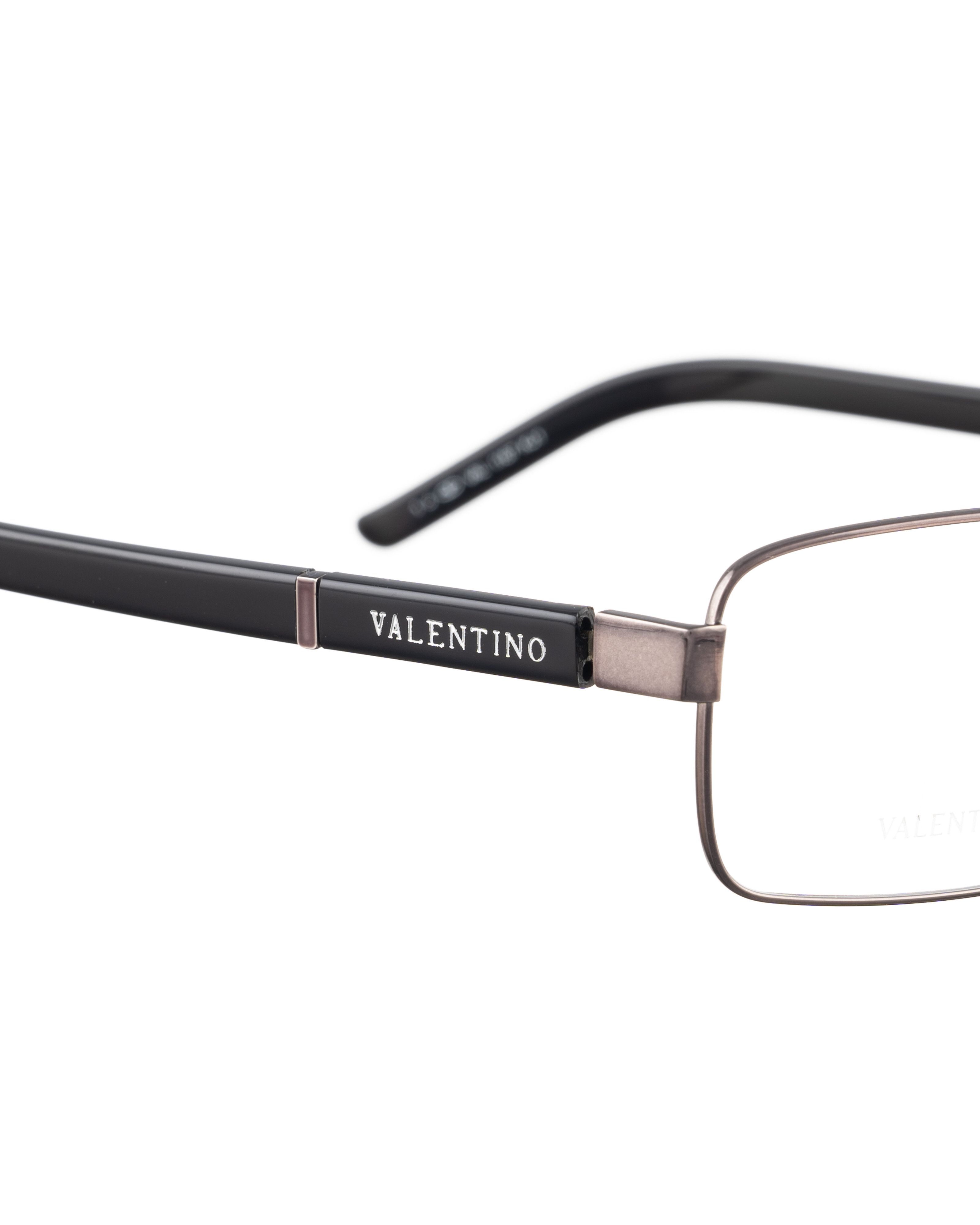 Valentino Valentino 00s Dark Silver Glasses with Black Temples Size ONE SIZE - 3 Thumbnail