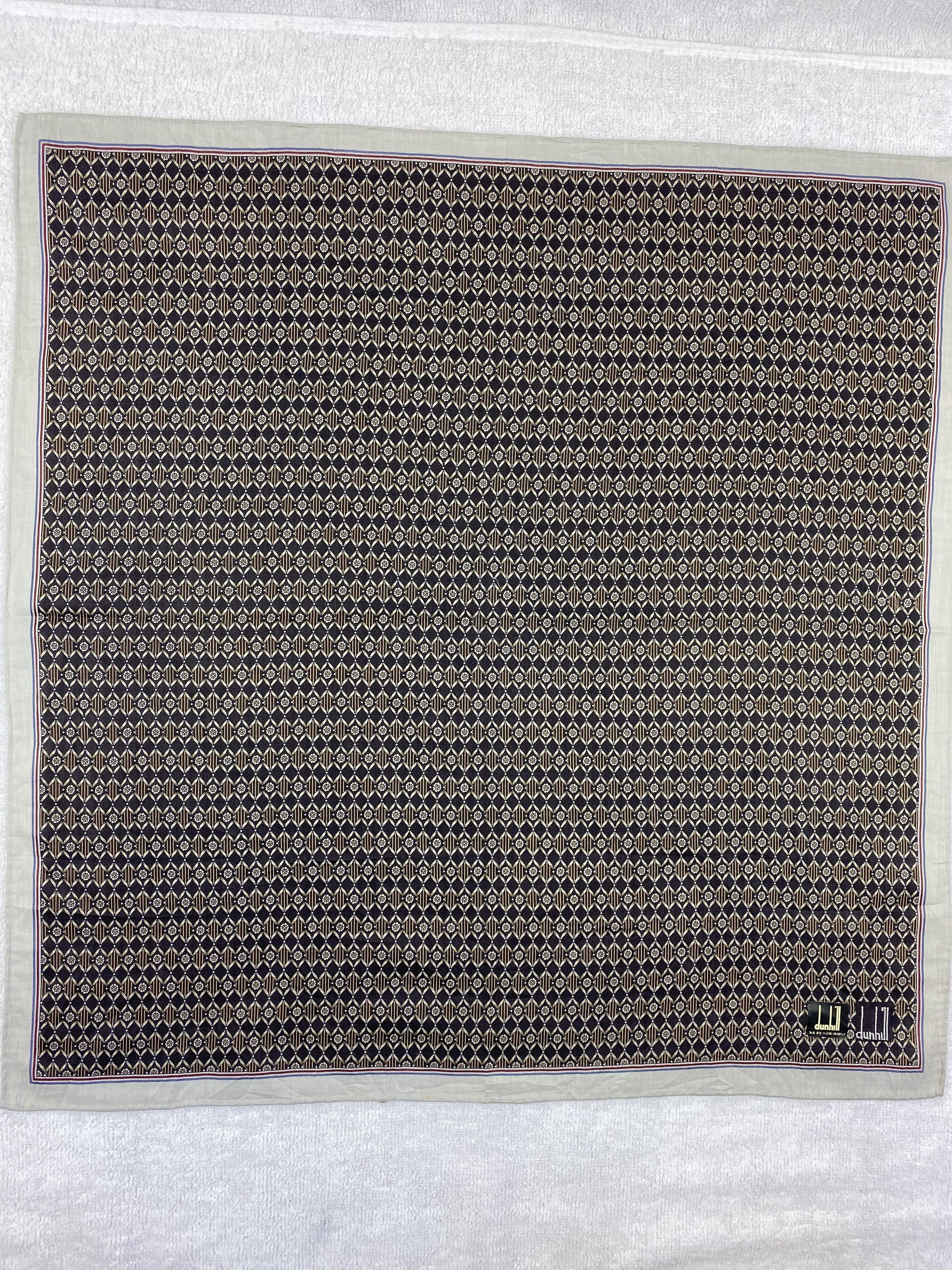 Alfred Dunhill × Vintage Alfred Dunhill Handkerchief / Bandana / Neckerchief Size ONE SIZE - 2 Thumbnail