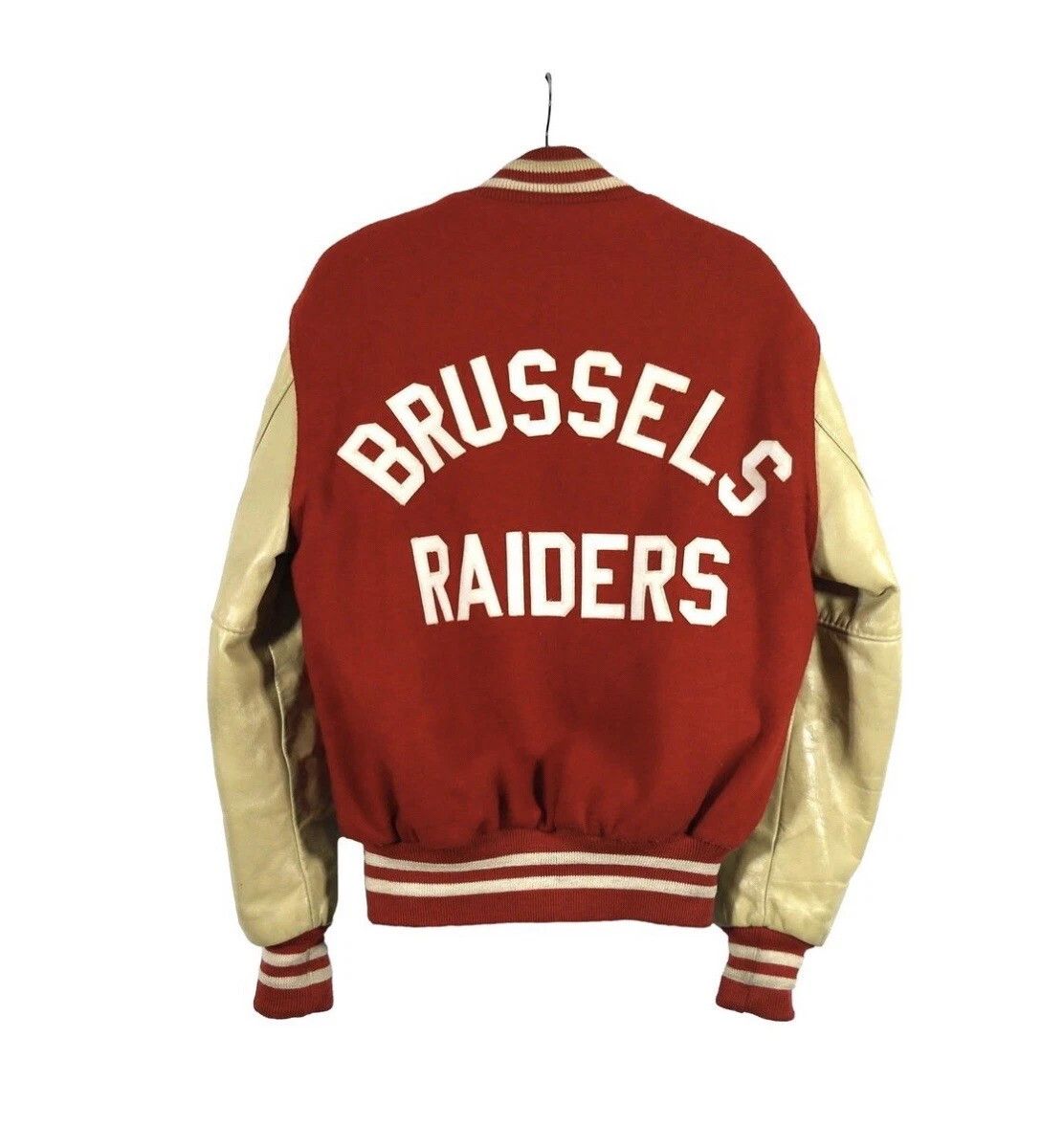 Other Brussels Raiders Vintage CC1 Varsity Bomber Jacket Size US M / EU 48-50 / 2 - 2 Thumbnail