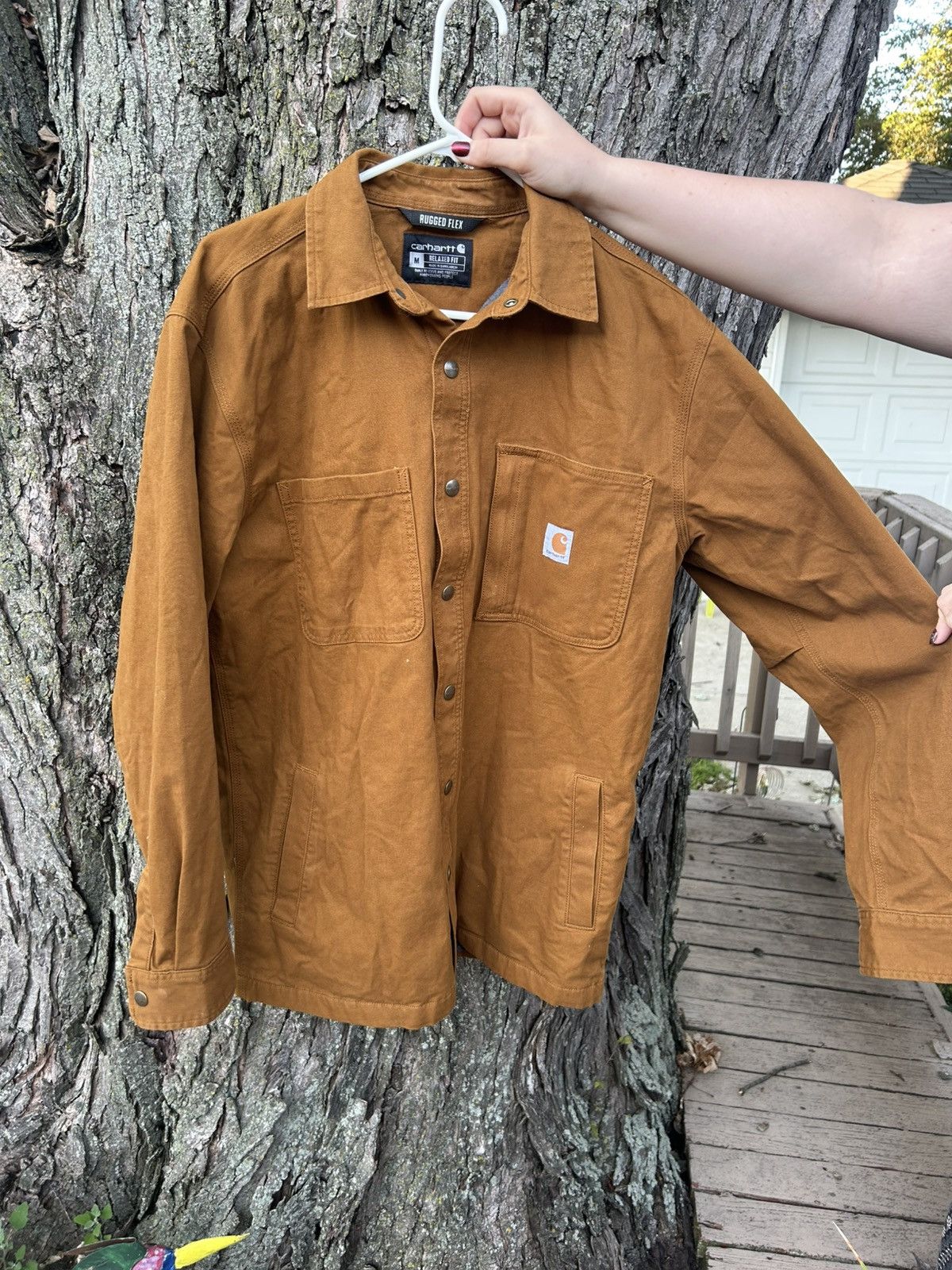Carhartt Carhartt blanket lined coat, Barley worn Size US M / EU 48-50 / 2 - 1 Thumbnail