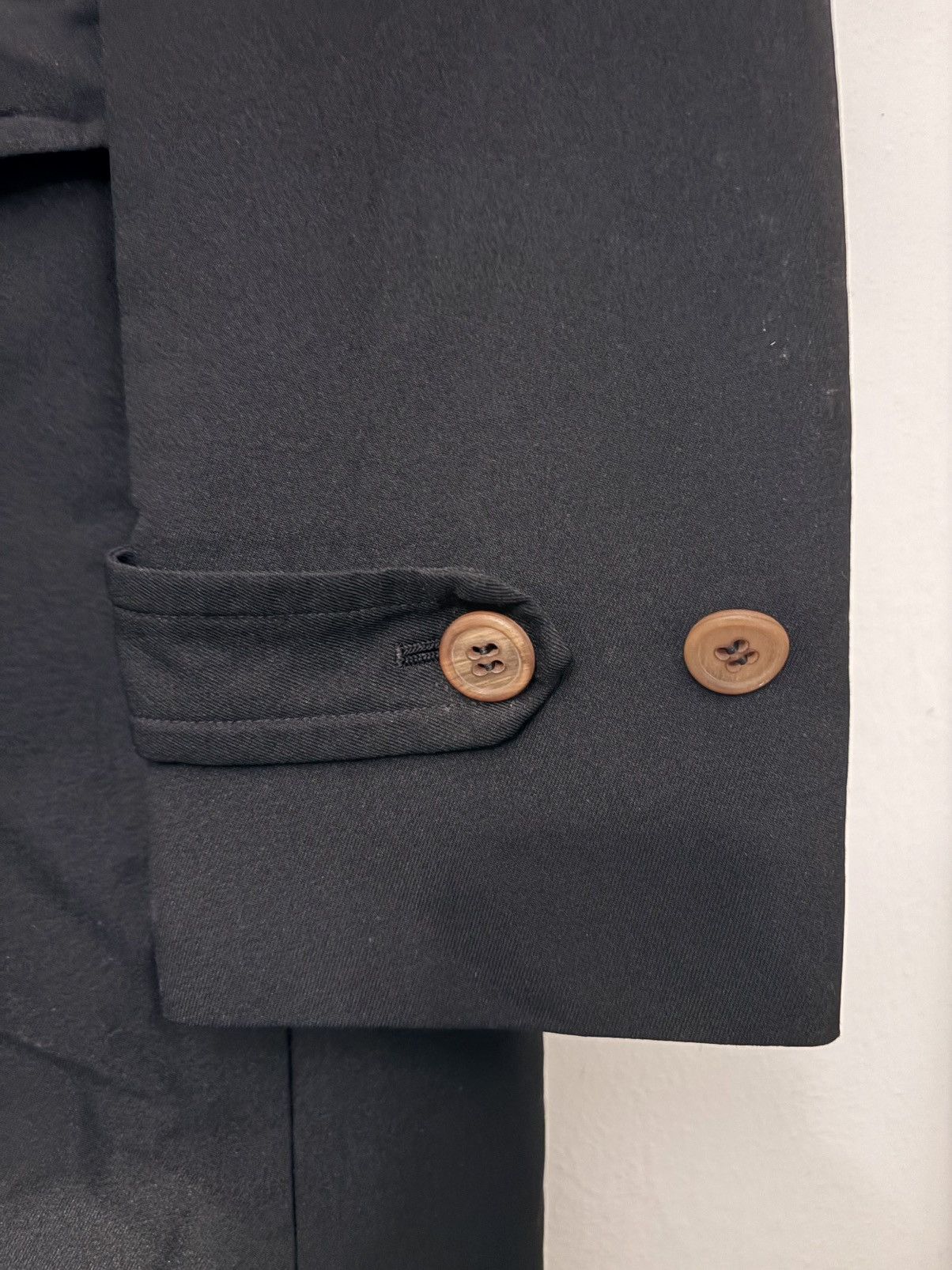 Comme des Garcons Homme Plus CDG Homme Plus Light Trench Black Poly Size US XL / EU 56 / 4 - 2 Thumbnail