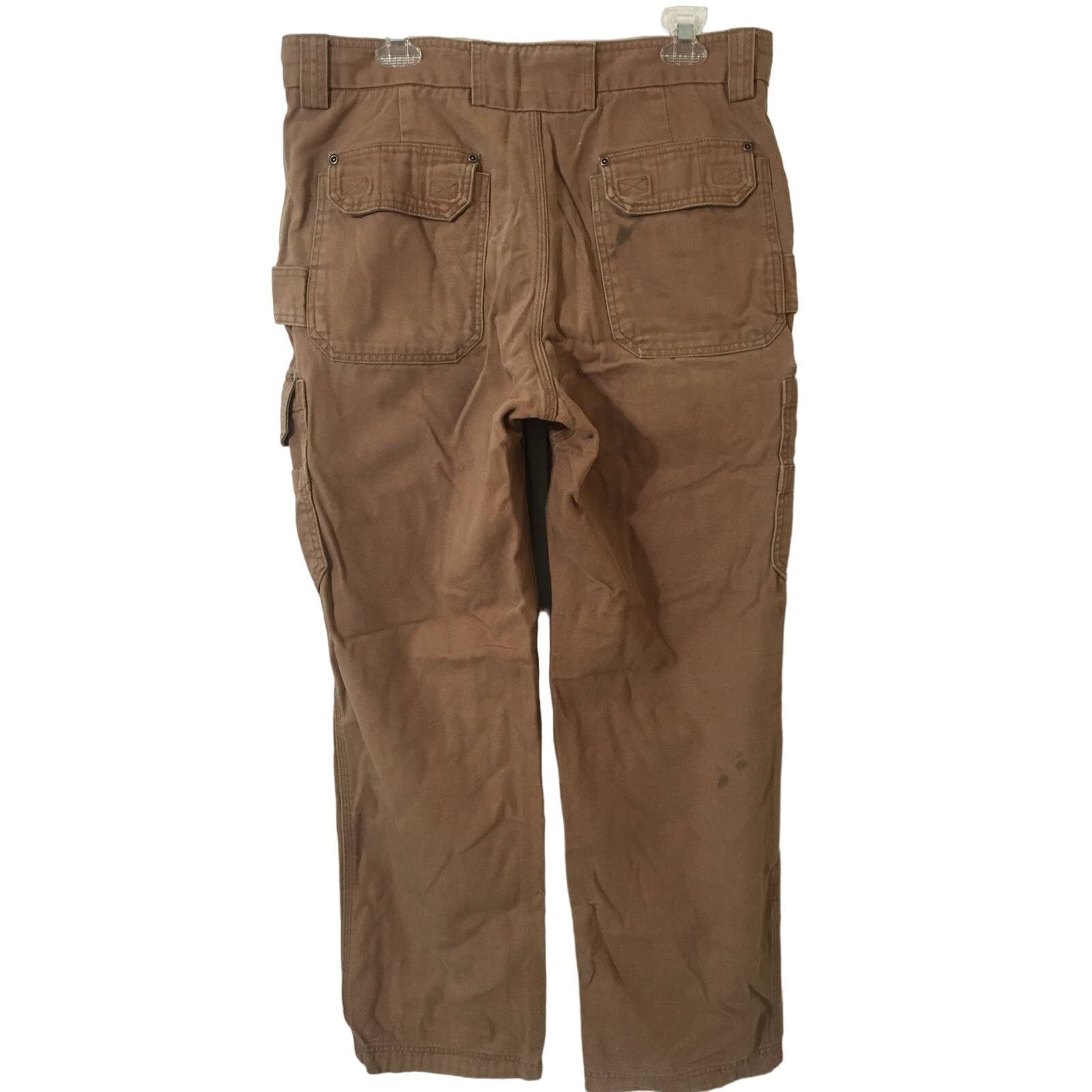 Other Duluth Trading Company 35X34 Brown Carpenter Jeans Size US 35 - 3 Thumbnail