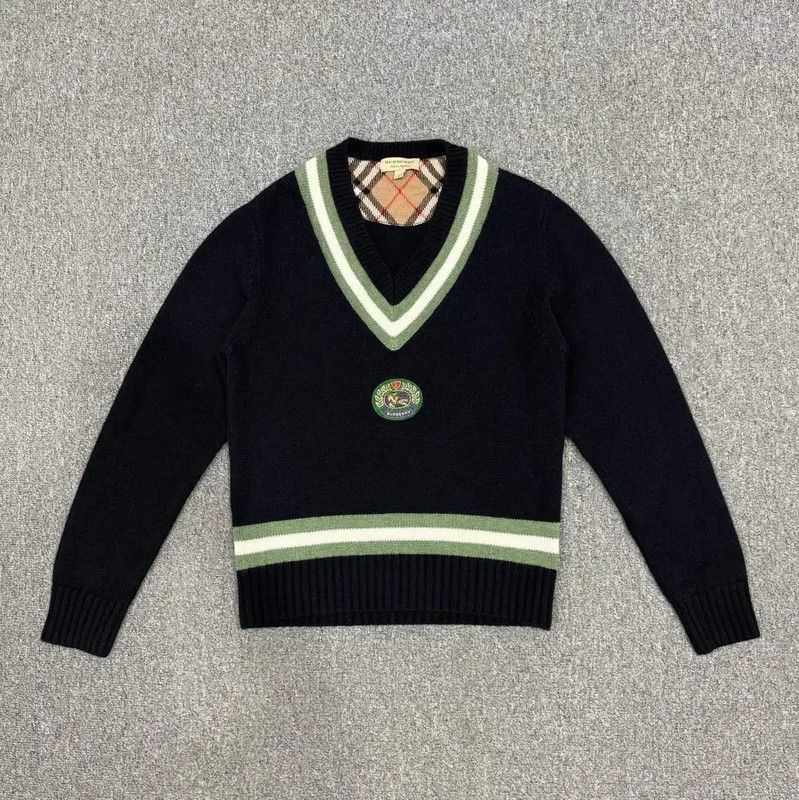 Burberry Burberry Black Wool Knit Sweater for Women Size M / US 6-8 / IT 42-44 - 1 Thumbnail