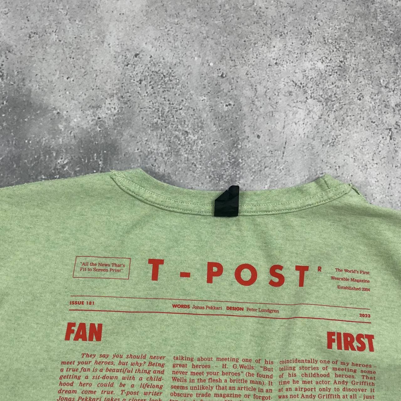 Other T-Post Fan First Reversible T Shirt Green Size L Size US L / EU 52-54 / 3 - 24 Thumbnail