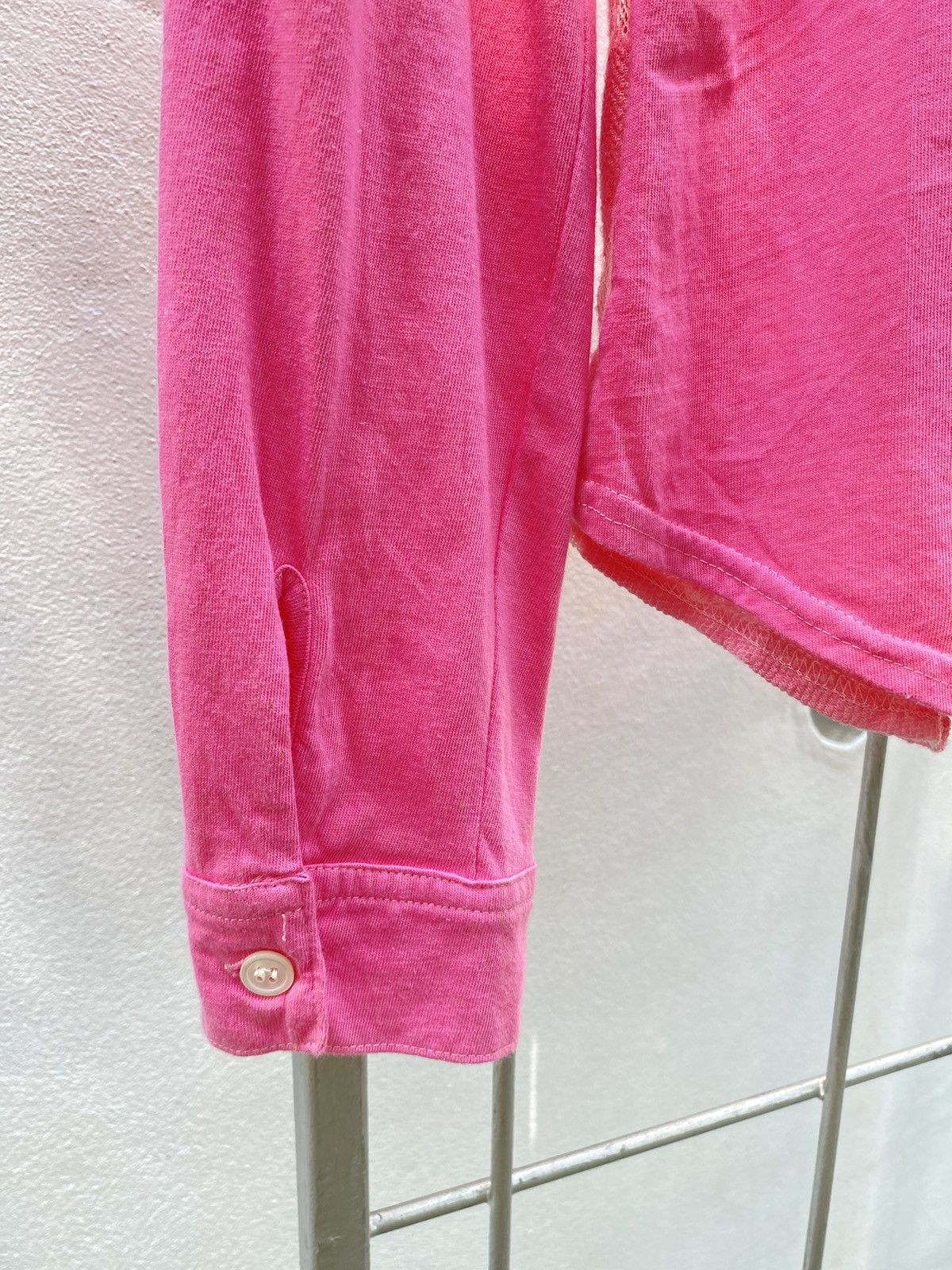 Y's × Yohji Yamamoto WXYZ Yohji Yamamoto Pastel pink plaid shirt Size S / US 4 / IT 40 - 10 Thumbnail