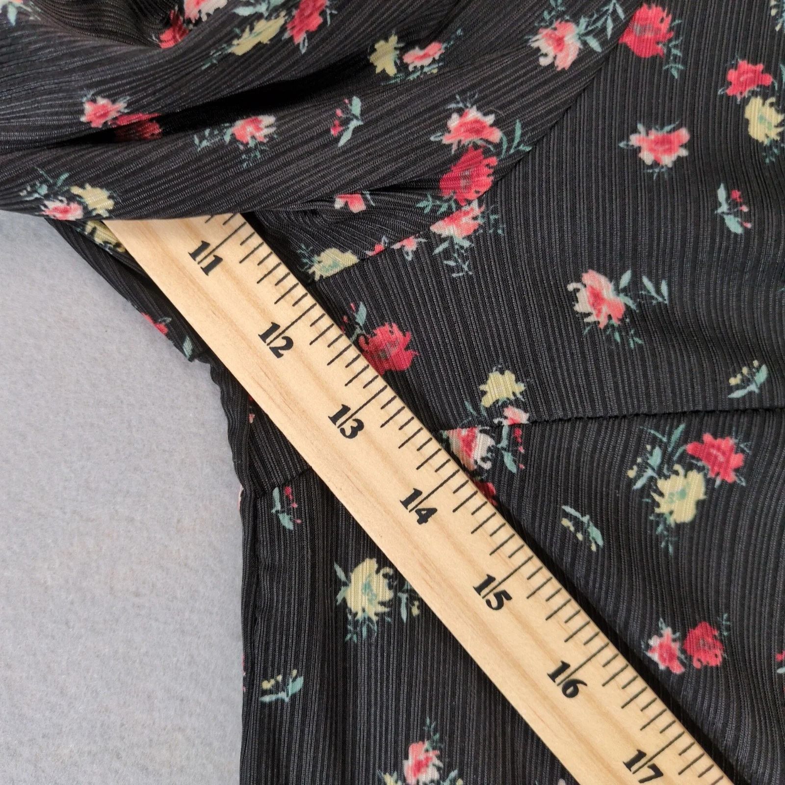 Other NWT Lane Bryant Black Floral Button Up Shirt Women's 26/28 Size 3XL / US 20-22 - 5 Thumbnail